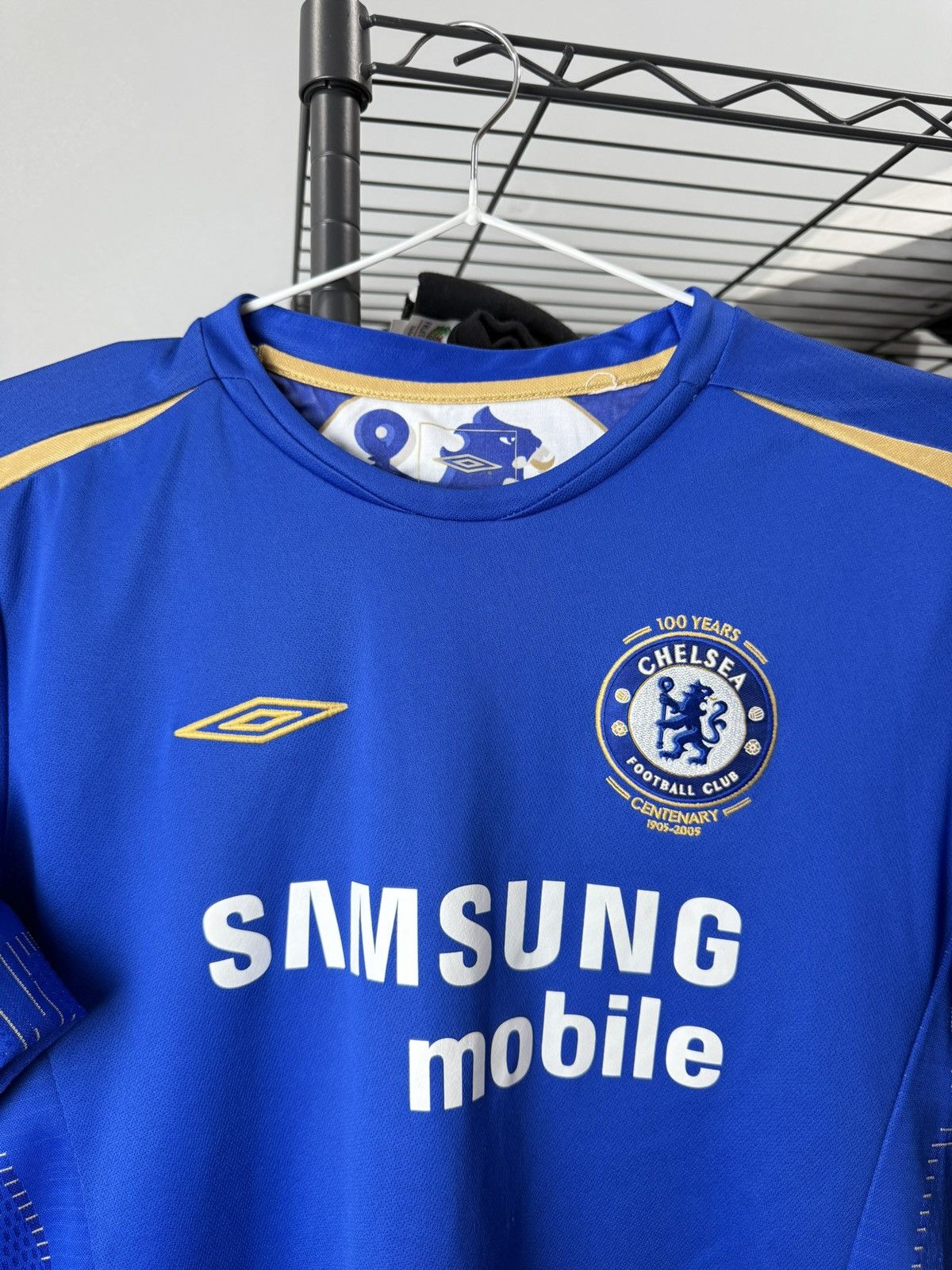 Umbro Vintage Umbro Chelsea Soccer Jersey T Shirt Size US S / EU 44-46 / 1 - 2 Thumbnail
