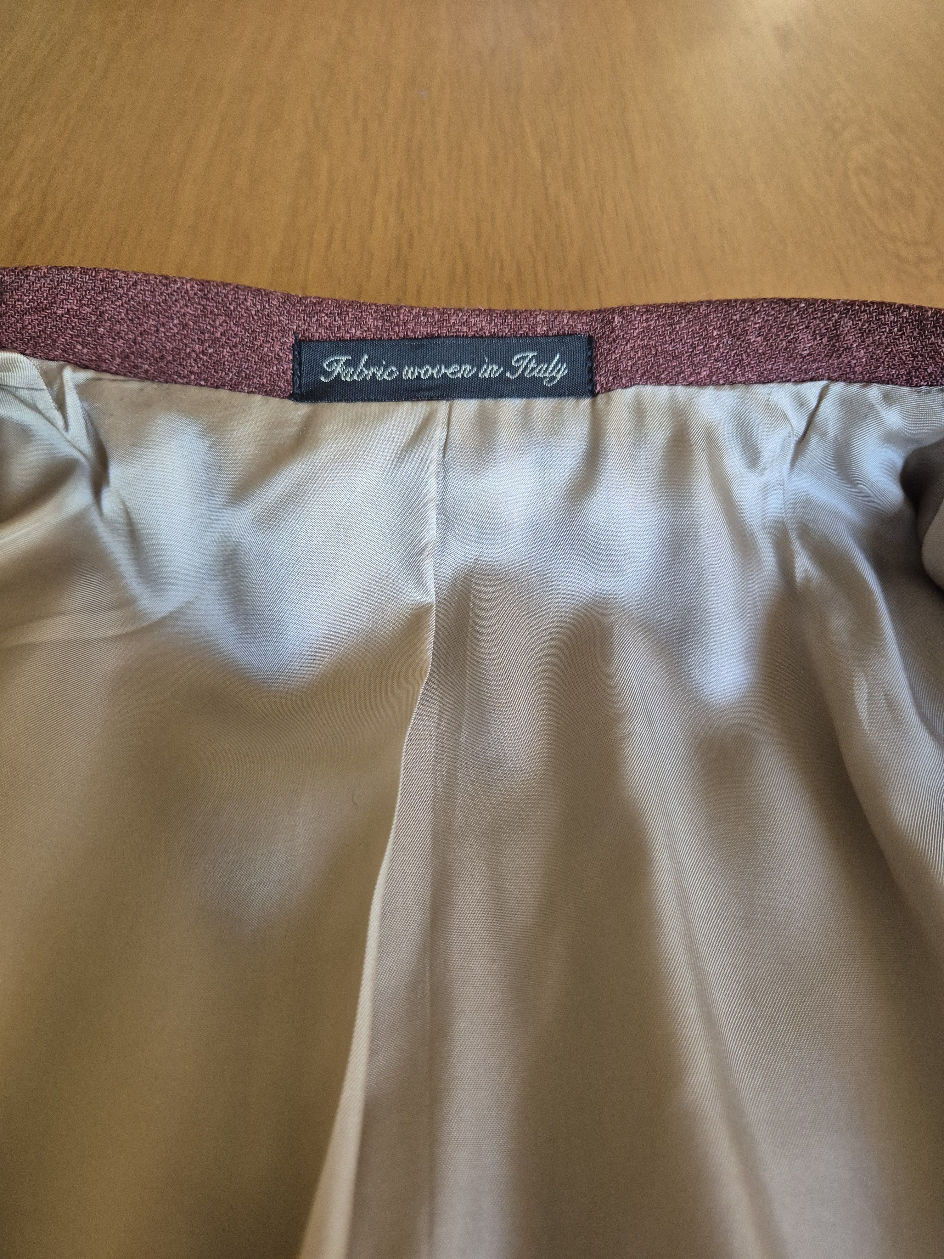 Yves Saint Laurent Vintage 1980s Yves Saint Laurent Burgundy blazer Size US XL / EU 56 / 4 - 4 Thumbnail