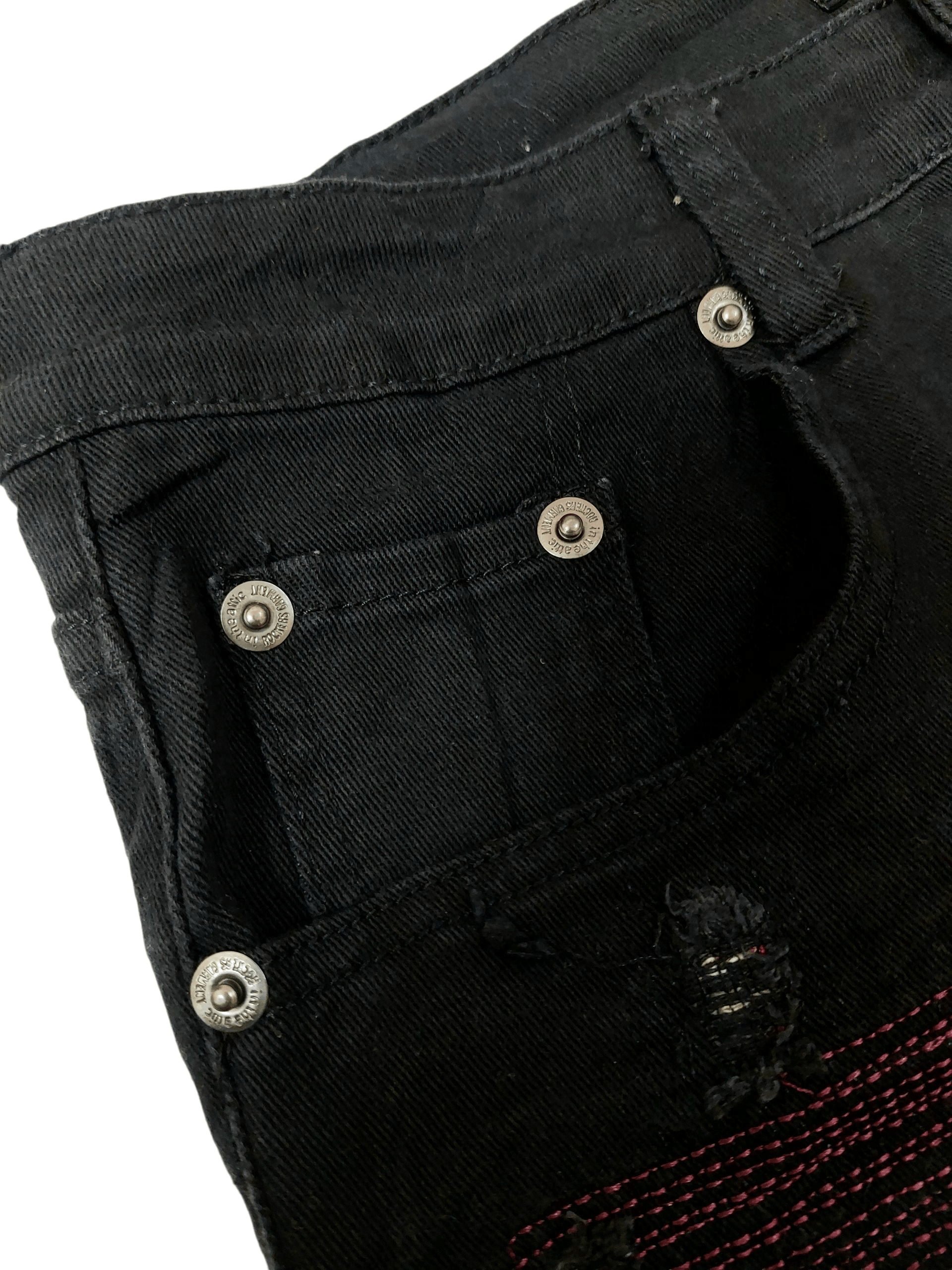 In The Attic In the Attic Stretchable Punk Inspired by Kurt Cobain Size US 31 - 7 Thumbnail