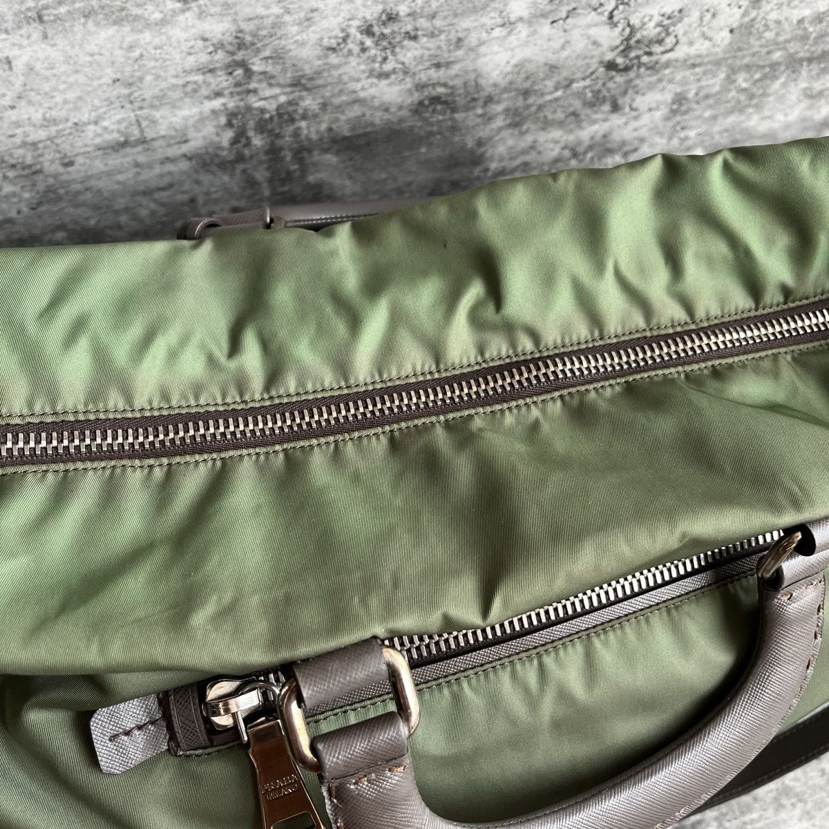 Prada Prada Nylon Saffi Travel 2-Way Large Bag Size ONE SIZE - 17 Thumbnail
