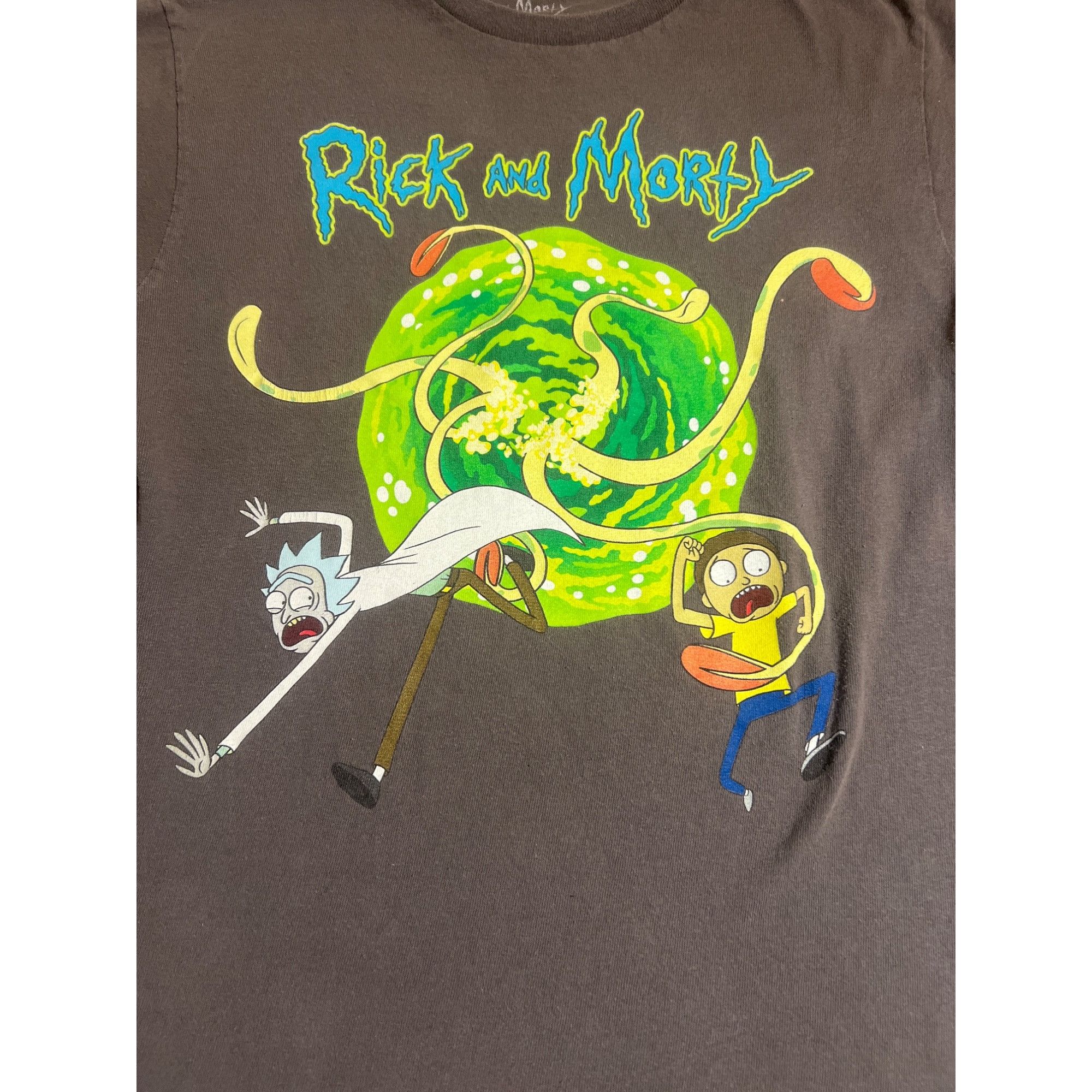 Ripple Junction Rick And Morty Adult Swim Portal Adventure Gray T-Shirt Ripp Size US S / EU 44-46 / 1 - 2 Thumbnail
