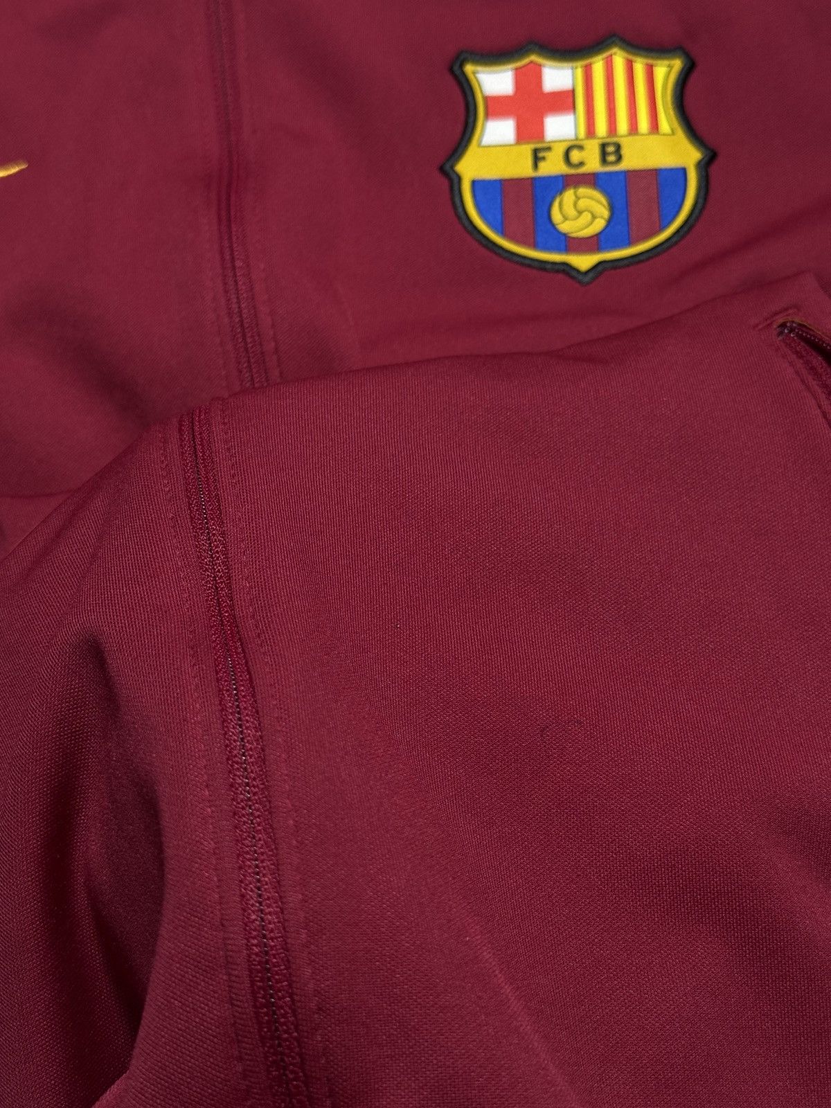 Nike Nike Fc Barcelona Zip Hoodie Vintage Y2k Football Soccer Size US S / EU 44-46 / 1 - 6 Thumbnail