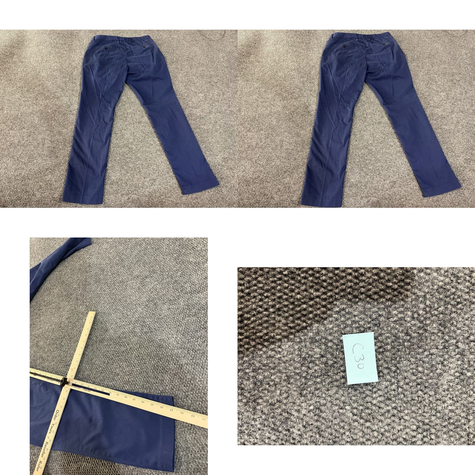 Bonobos Bonobos Pants Mens 33x32 Blue Straight Leg Regular Fit Chino Casual Vintage No — Bonobos Washed Chinos Straight Leg Mens 33x32 Blue Regular Size US 33 - 8 Thumbnail