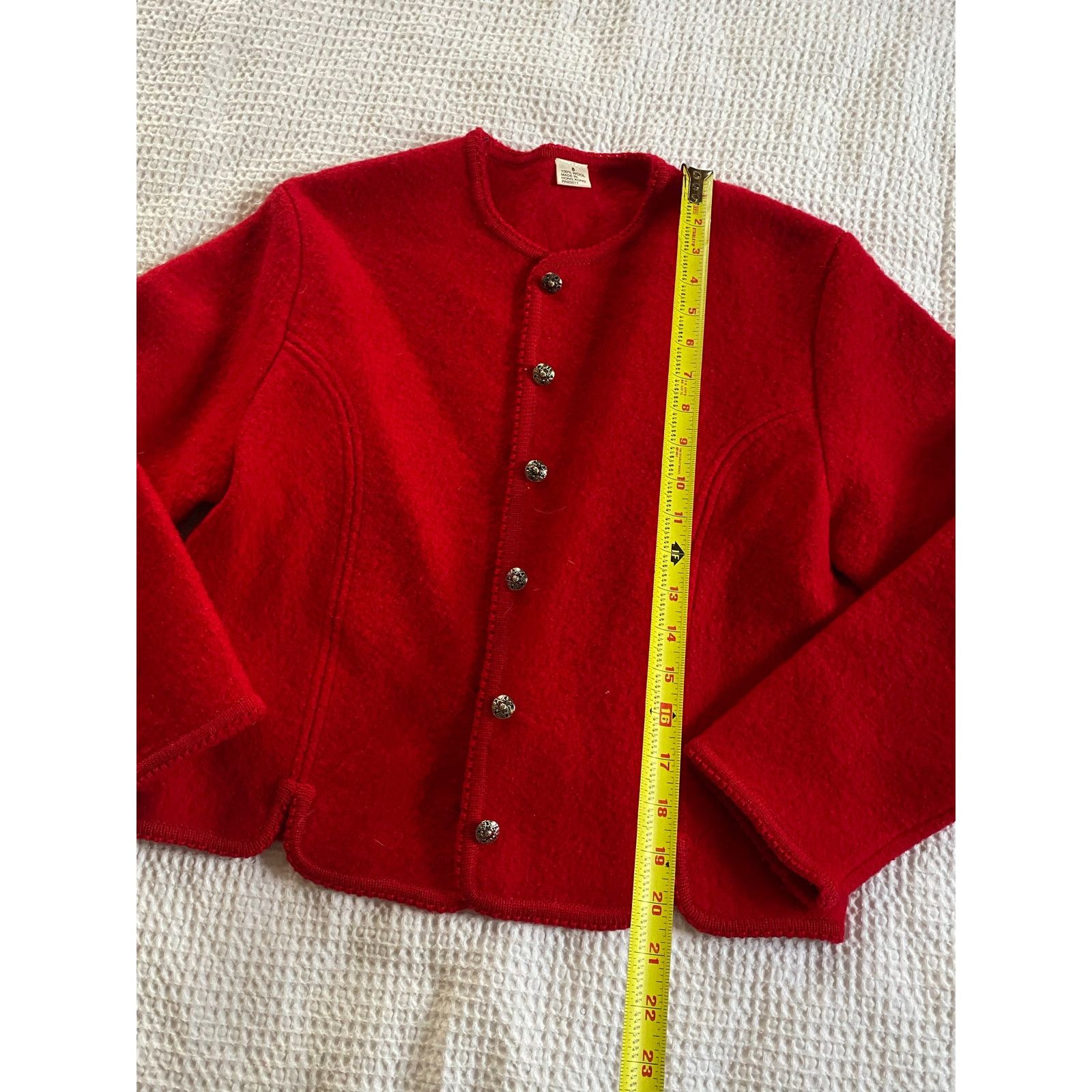 Other Vintage The Eagle's Eye Wool Button Up Sweater Size S / US 4 / IT 40 - 4 Thumbnail