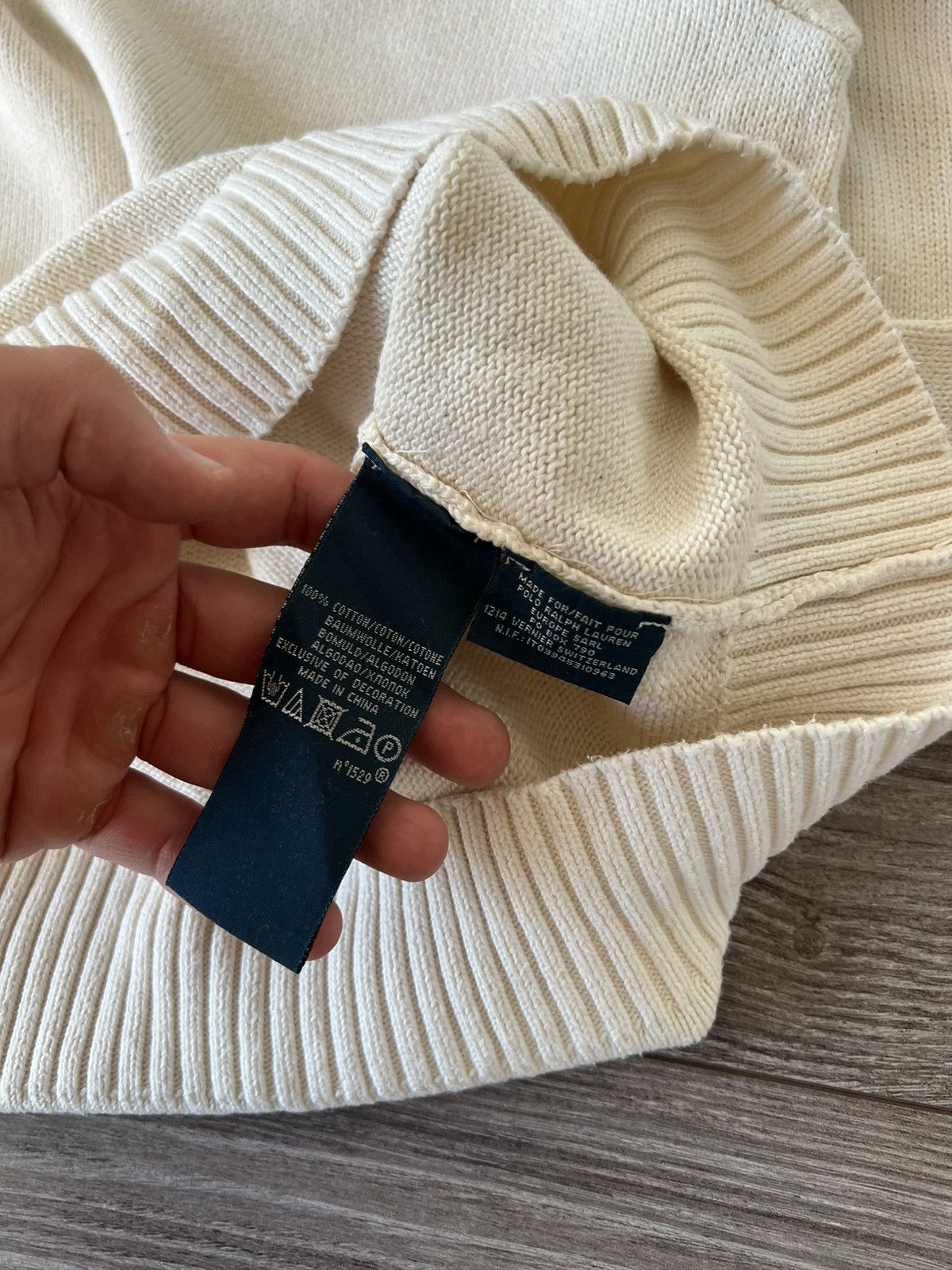 Polo Ralph Lauren Vintage Polo Ralph Lauren Embroidered Logo High Neck Sweater Size US M / EU 48-50 / 2 - 17 Thumbnail