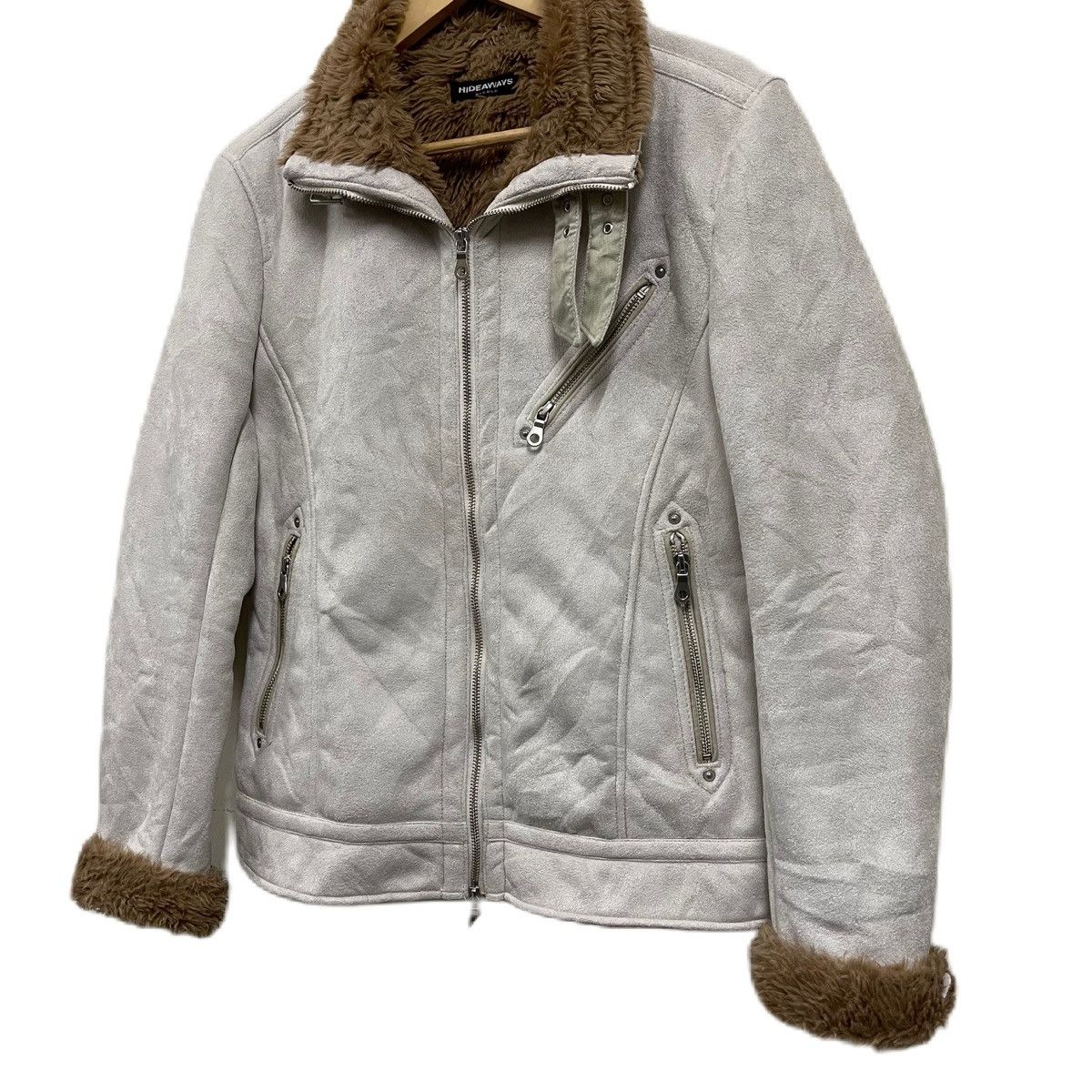 HIDEAWAYS Nicole Hideways faux fur jacket Size US M / EU 48-50 / 2 - 5 Thumbnail