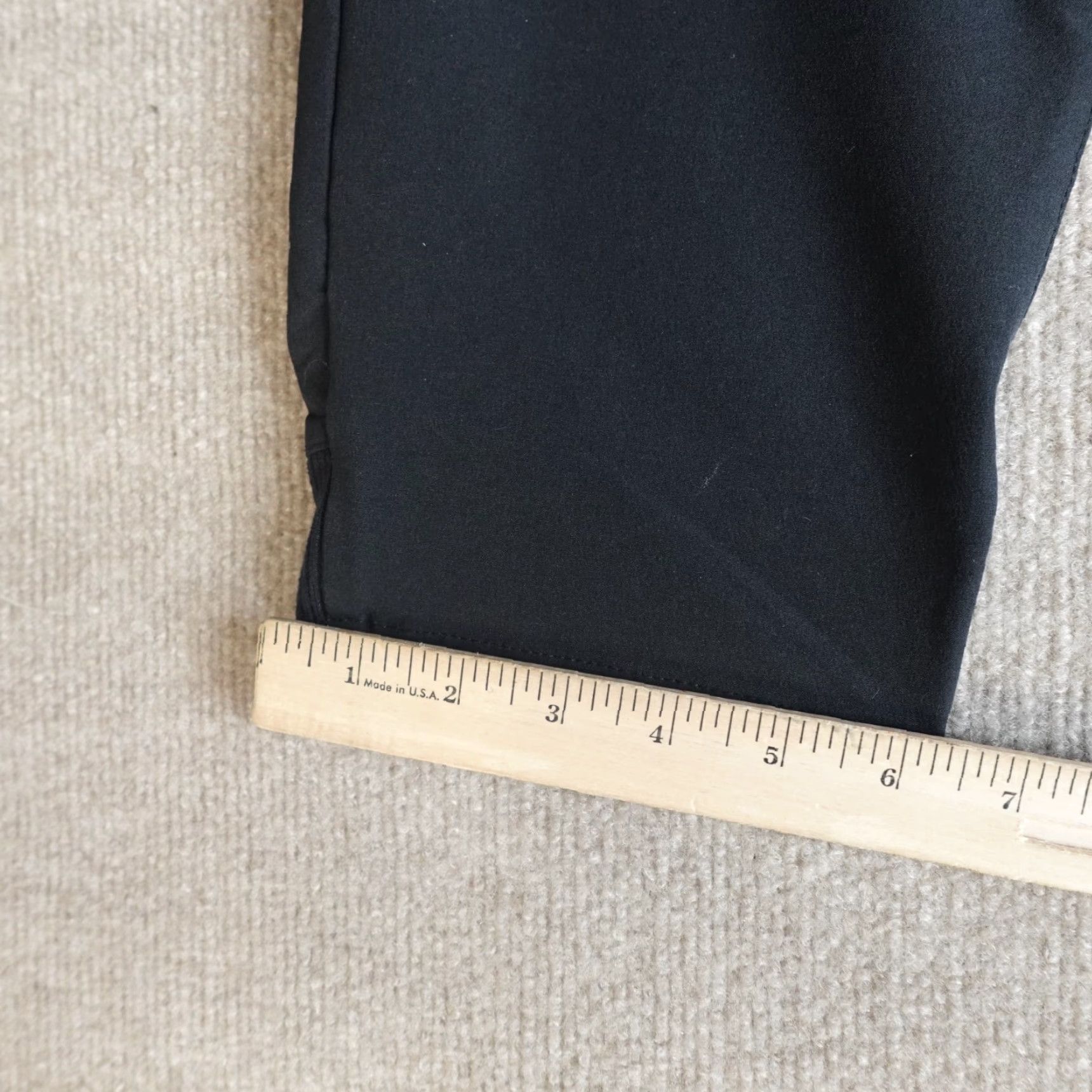 Vintage Mack Weldon Pants L Black Stretch Jogger Cuff Size US 33 - 3 Thumbnail
