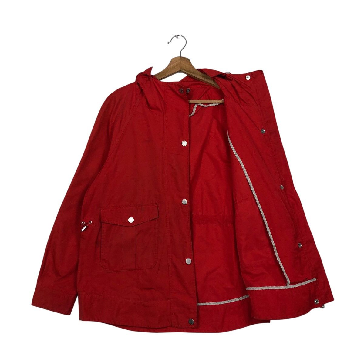 Japanese Brand 📌Rich Red Chore Zipper Jacket Max Mara Weekend Size US M / EU 48-50 / 2 - 13 Thumbnail