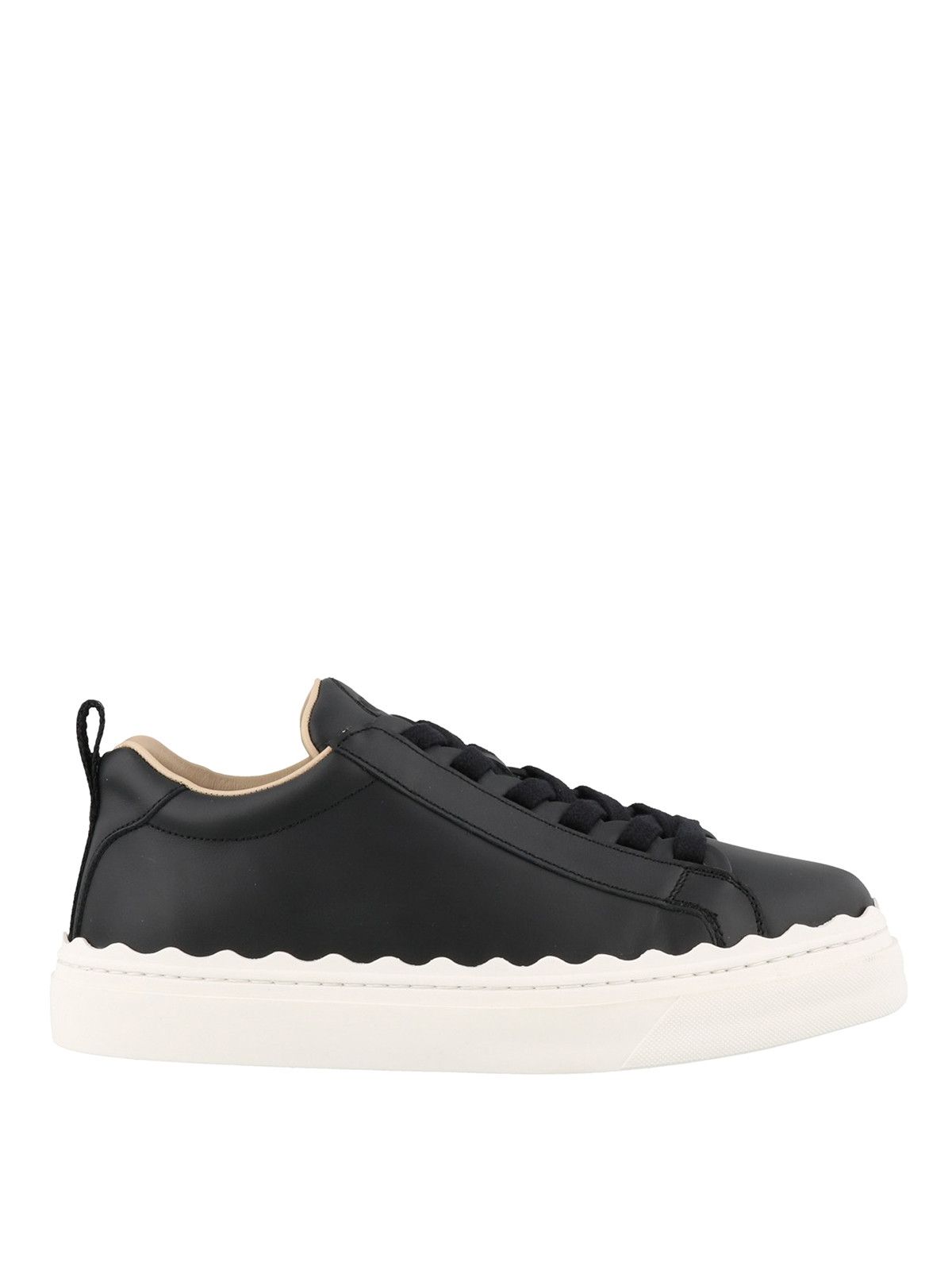Chloe o1y0825 Low-Top Sneakers in Black Size US 5 / IT 35 - 1 Thumbnail