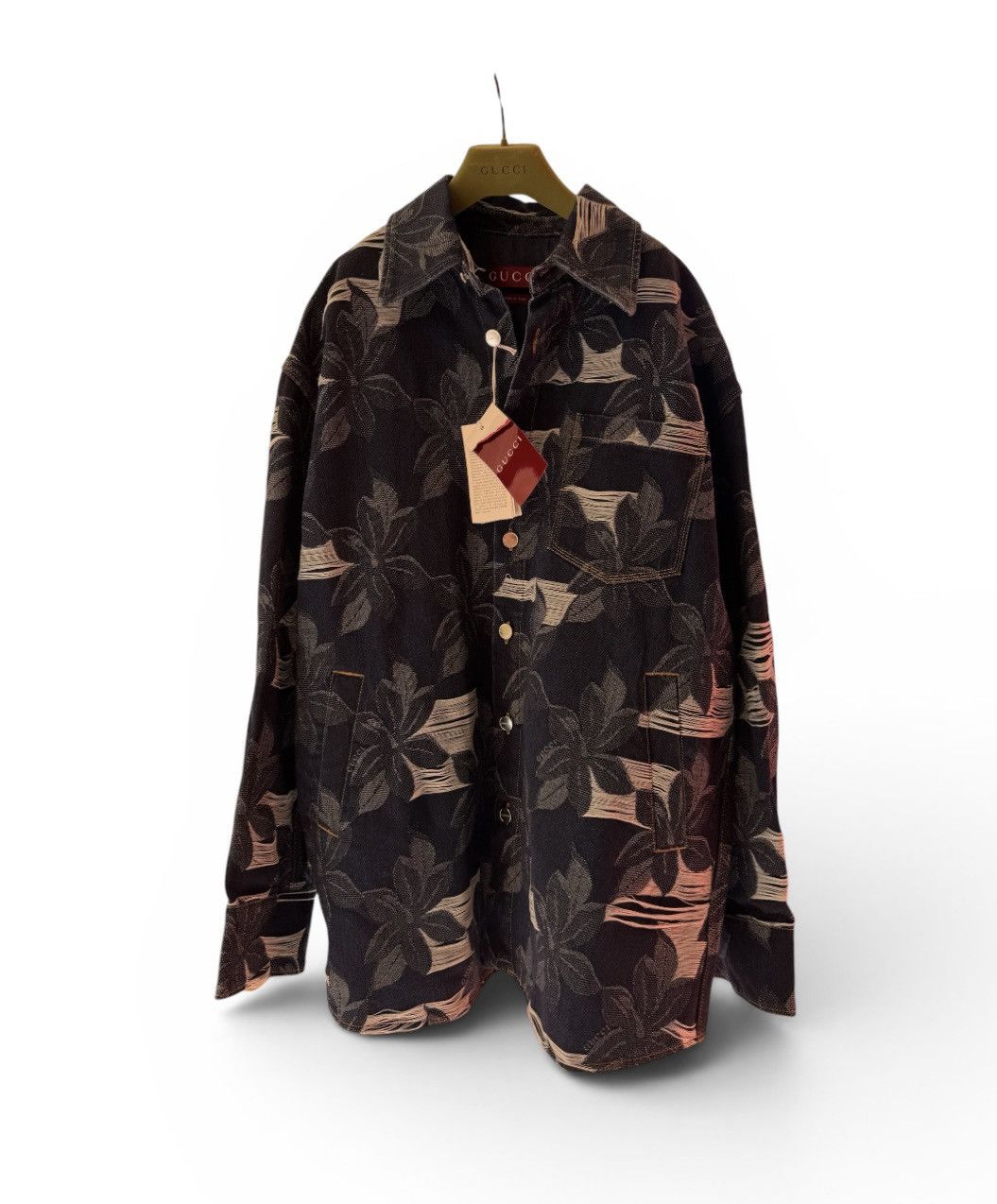 Gucci Gucci Oversized Denim Jacket Size US M / EU 48-50 / 2 - 1 Thumbnail