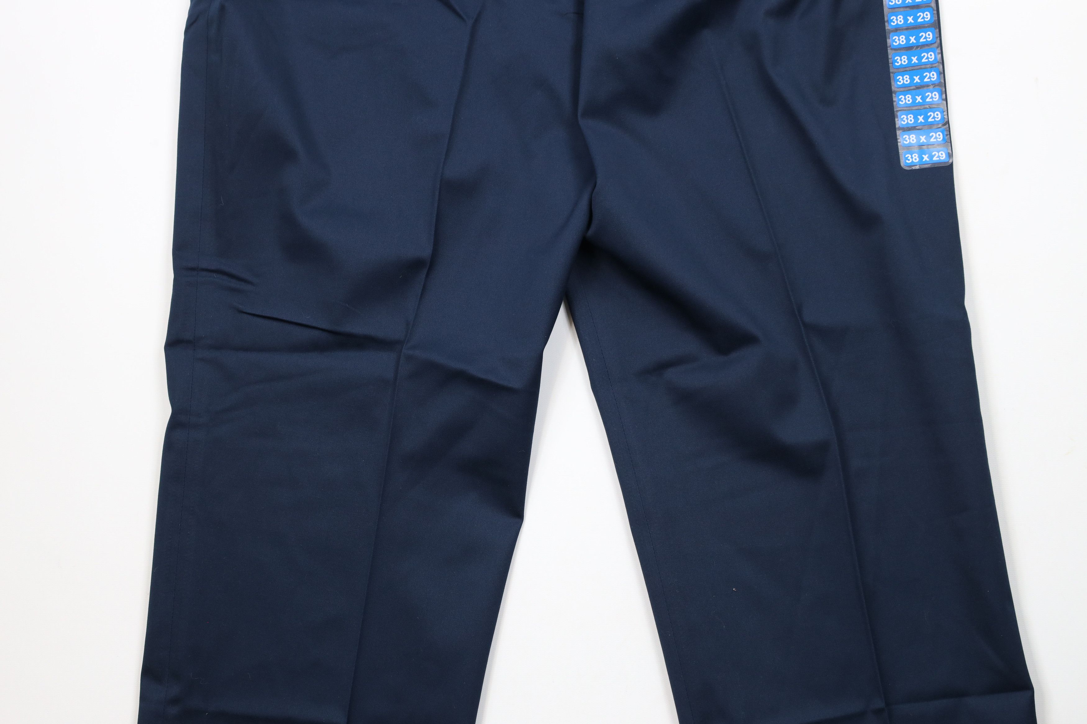 Perry Ellis × Vintage New Perry Ellis Fit Flex Stretch Chino Pants Trousers Blue Size US 38 / EU 54 - 9 Thumbnail