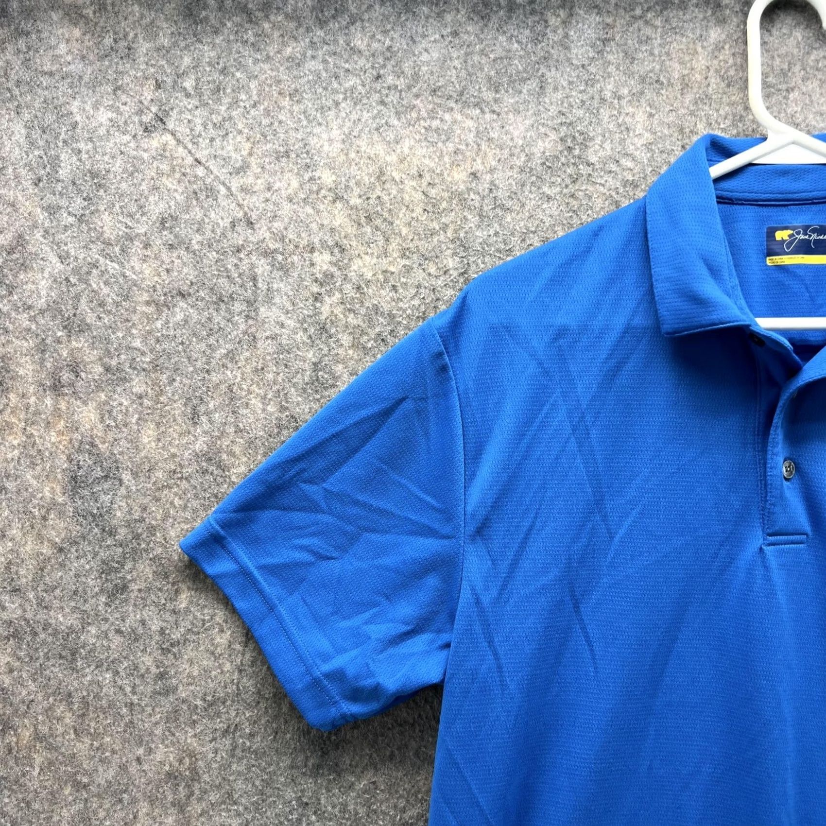 Vintage Jack Nicklaus Shirt Mens M Blue Polo Men Adult Casual Preppy Polyester Stretch Size US M / EU 48-50 / 2 - 3 Thumbnail