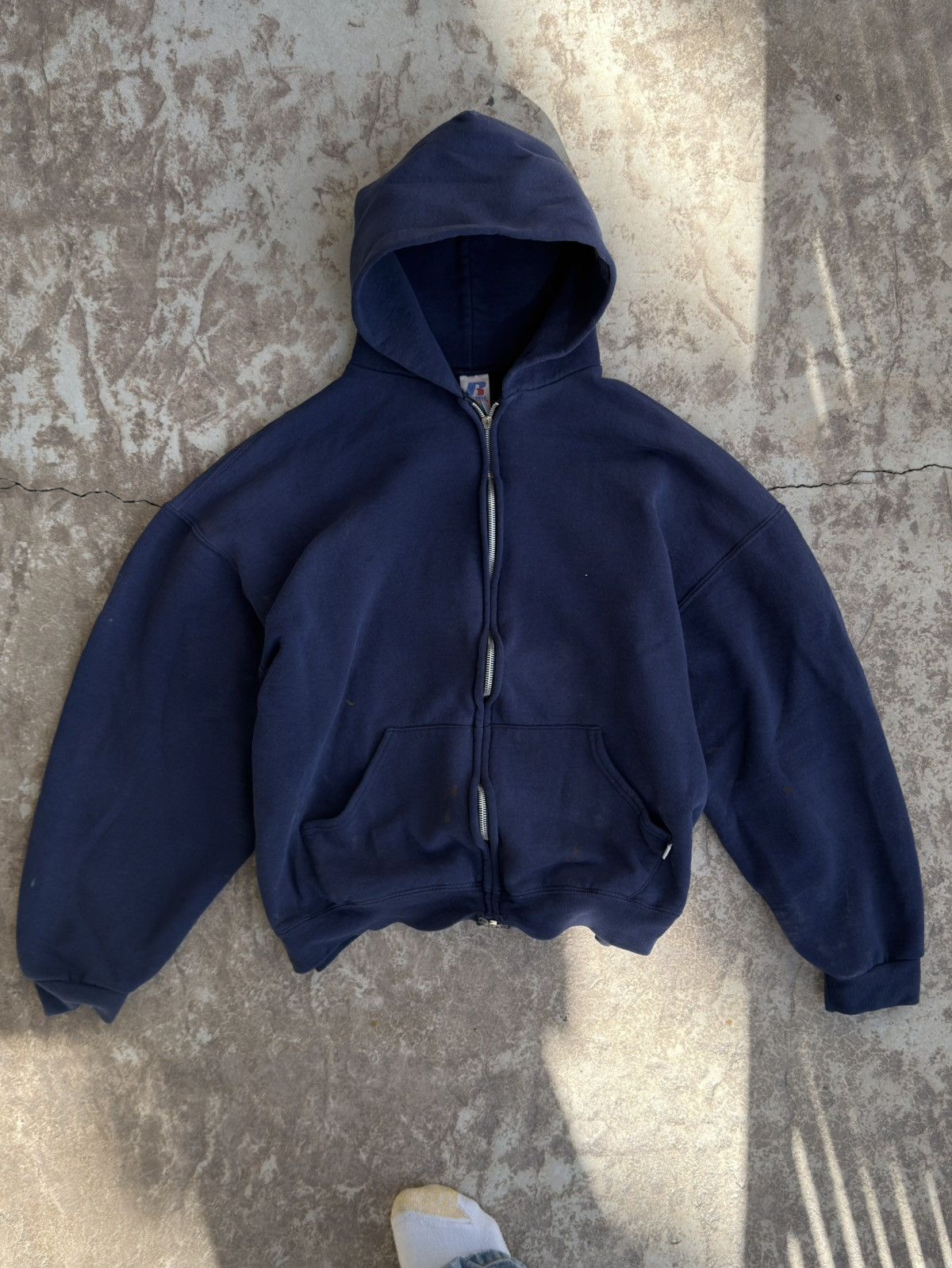 Russell Athletic × Streetwear × Vintage (L) SICK NY YANKEES Navy