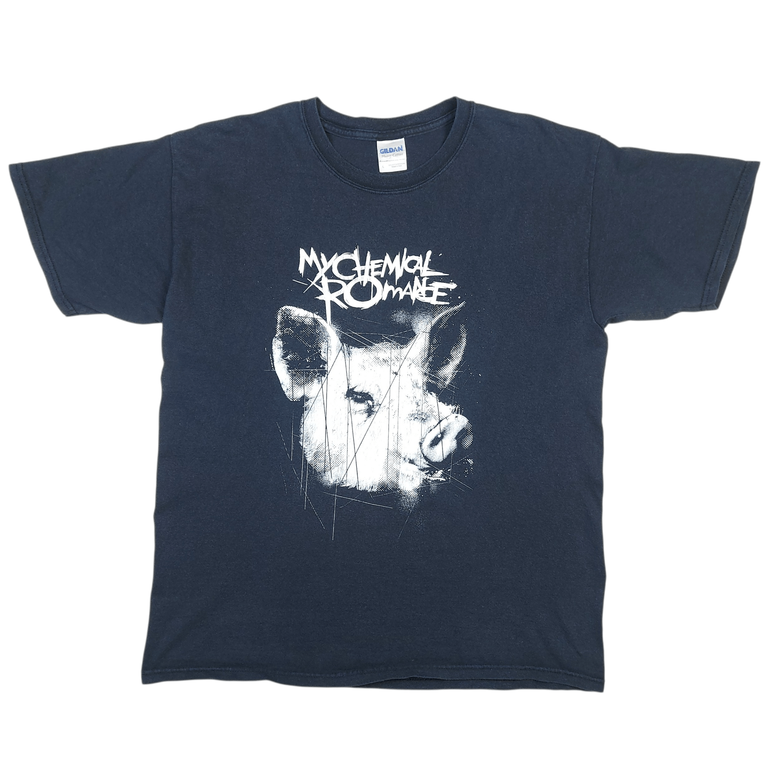 My Chemical Romance Vintage My Chemical Romance Band Pig Head MCR Emo Era TEE Size US L / EU 52-54 / 3 - 2 Thumbnail