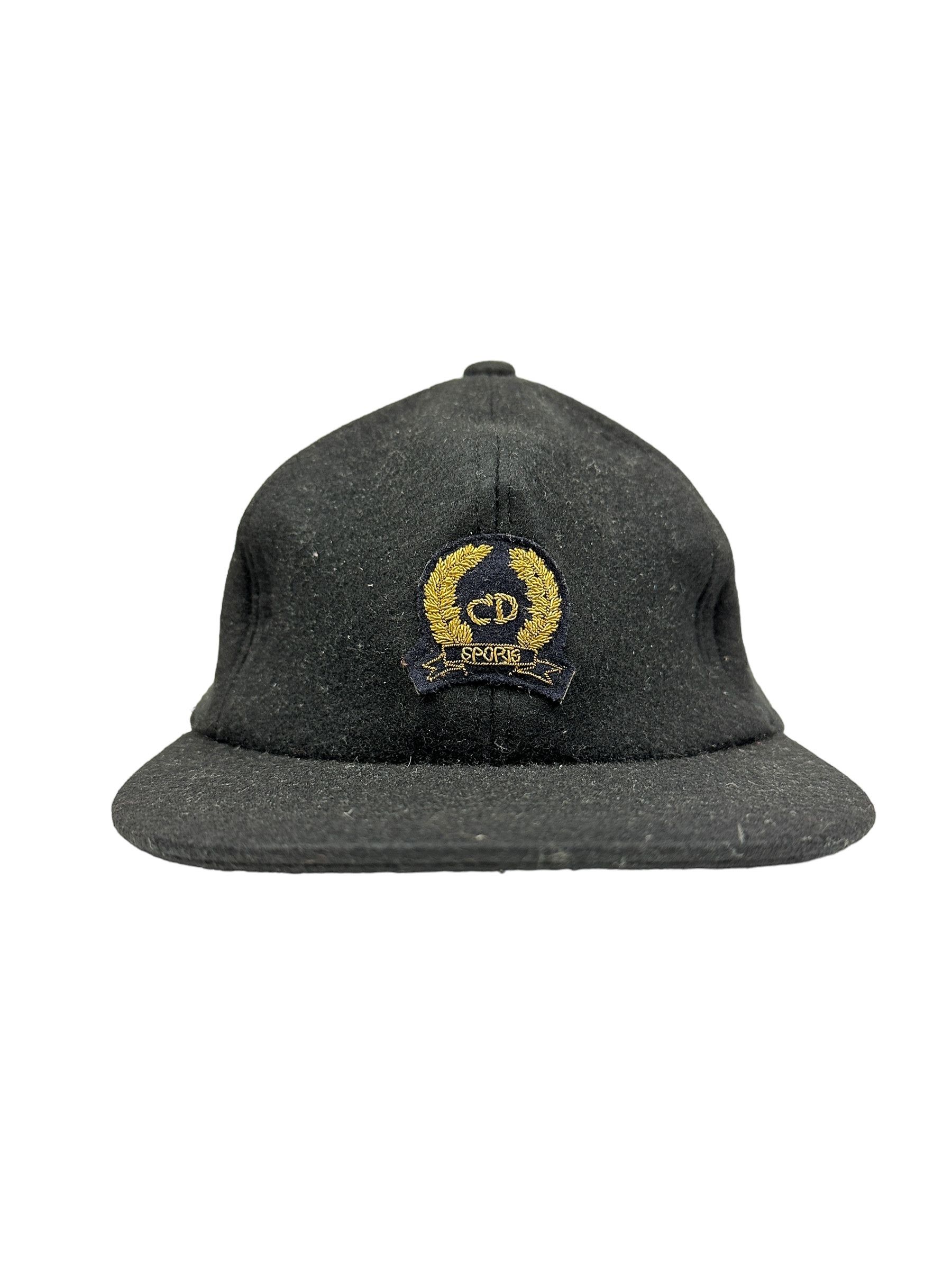 Dior Vintage Dior Sports Wool Felt Baseball Trucker Hat Size ONE SIZE - 2 Thumbnail