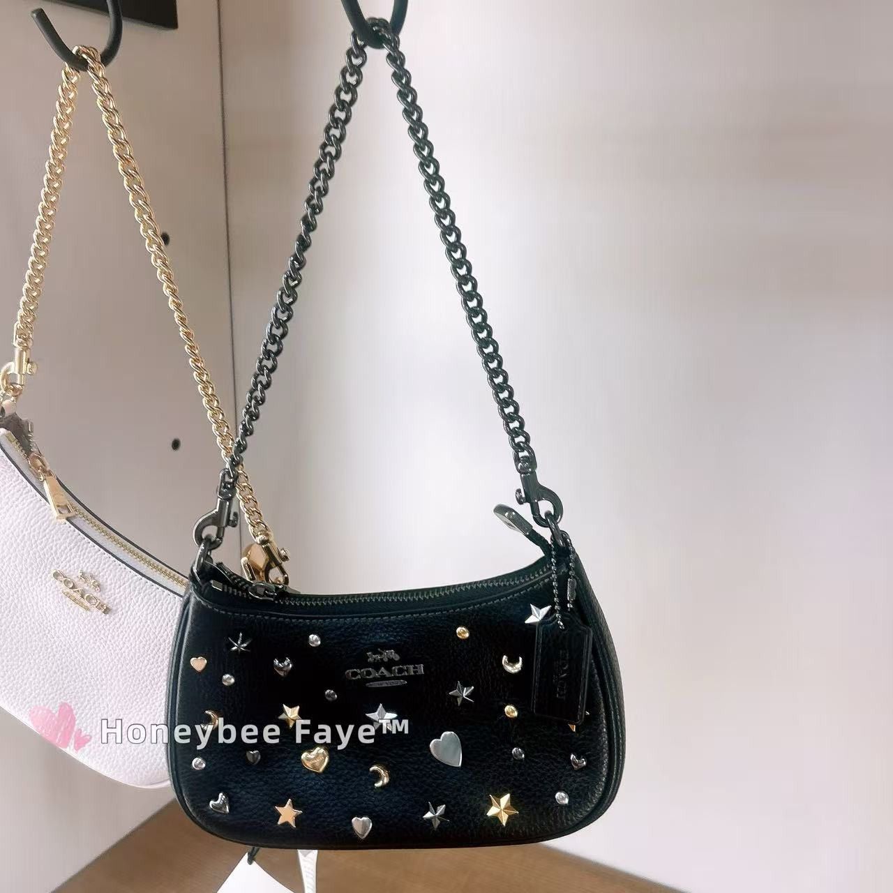 Coach Teri Mini Crossbody Bag With Rivets CCE44 Size ONE SIZE - 3 Thumbnail