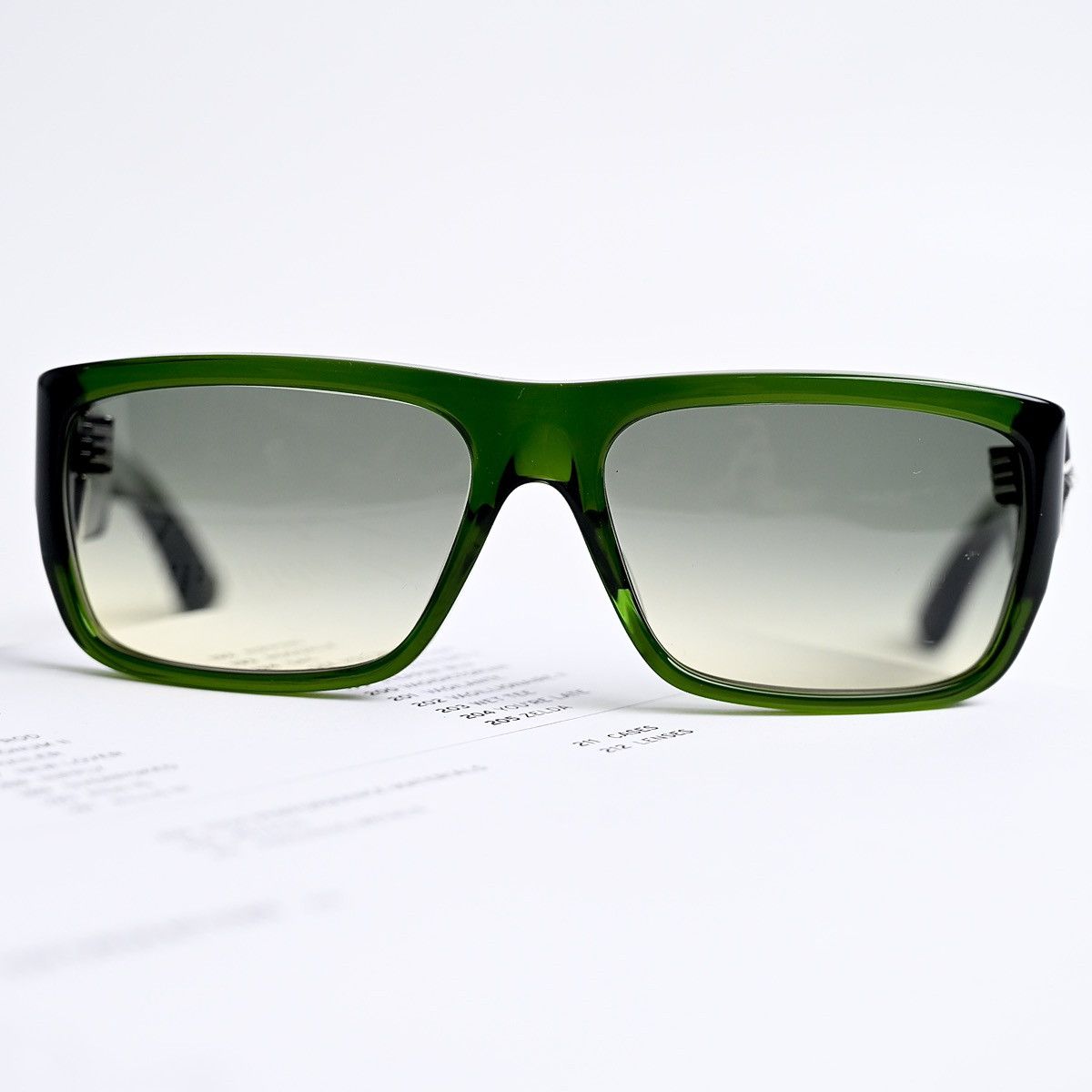 Chrome Hearts CHROME HEARTS YER BJORN AGAIN MOSS SUNGLASSES Size ONE SIZE - 9 Thumbnail