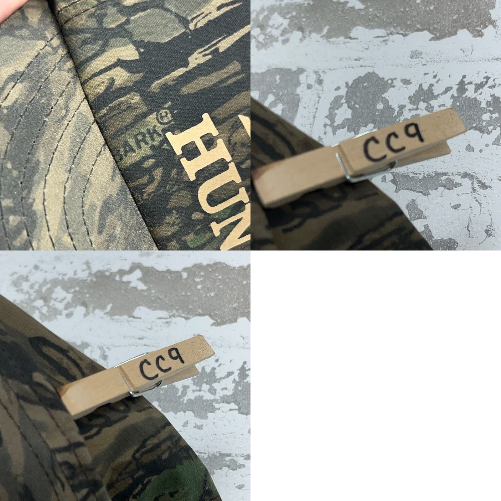 Hunter VINTAGE Trebark Camo Trucker Hat Cap SnapBack USA 80s 90s Hunting Bow Hunter Tee Size ONE SIZE - 8 Thumbnail