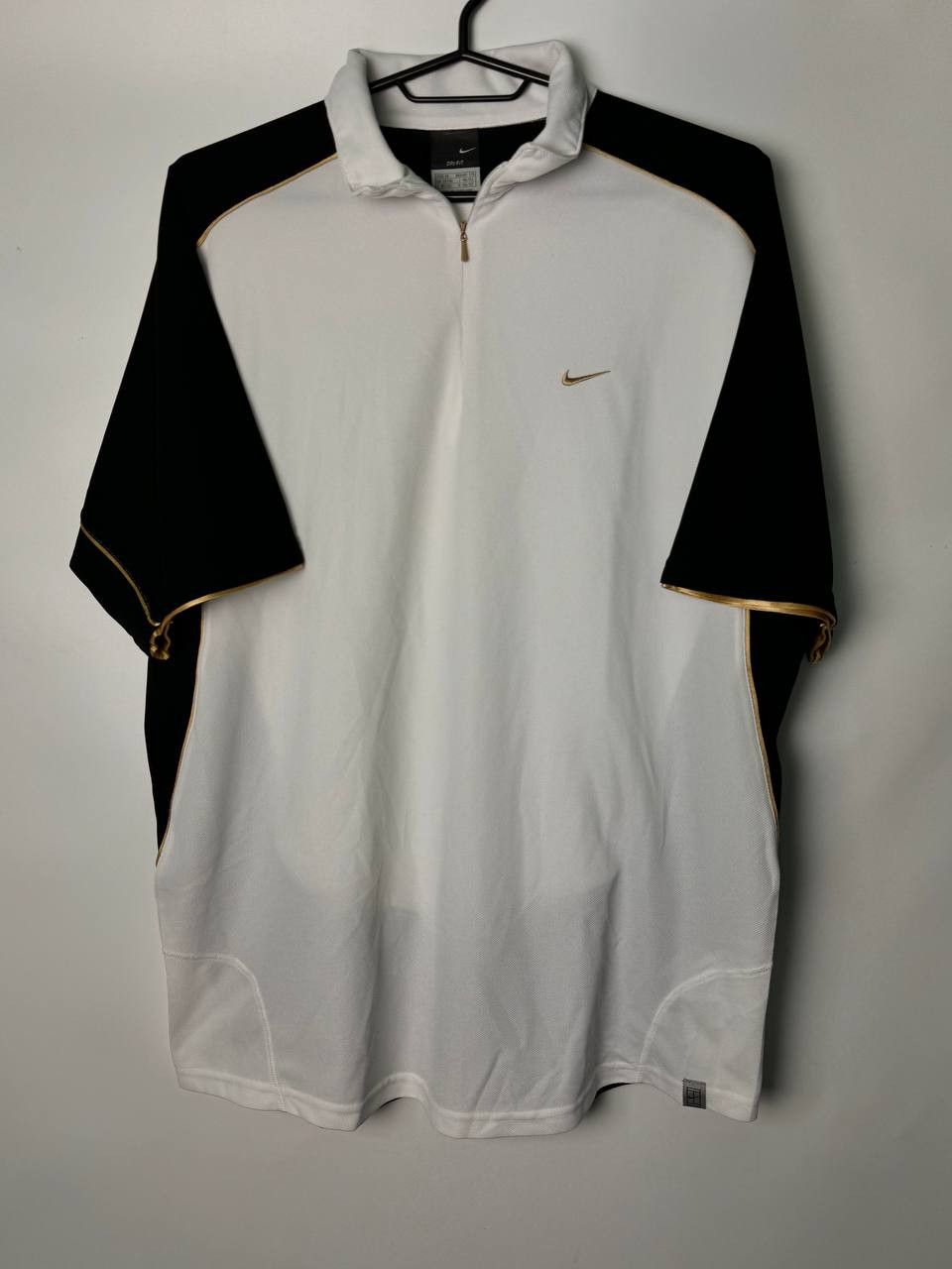 Nike × Vintage Vintage Nike Dri-Fit zip polo shirt Size M Men Size US M / EU 48-50 / 2 - 1 Thumbnail