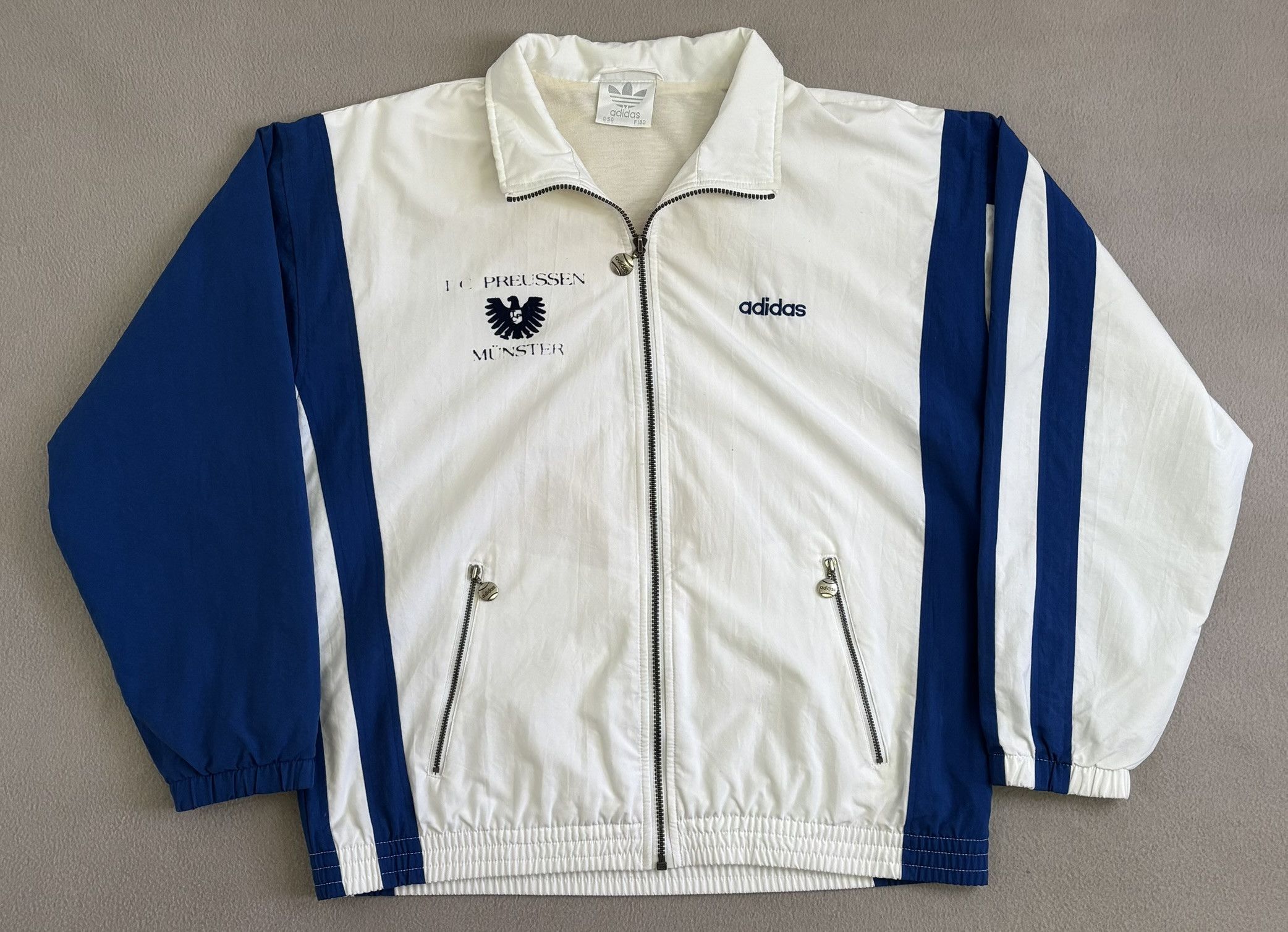 Adidas × Vintage Preußen Münster Adidas Originals vintage 90s Sweatshirt Size US XL / EU 56 / 4 - 5 Thumbnail