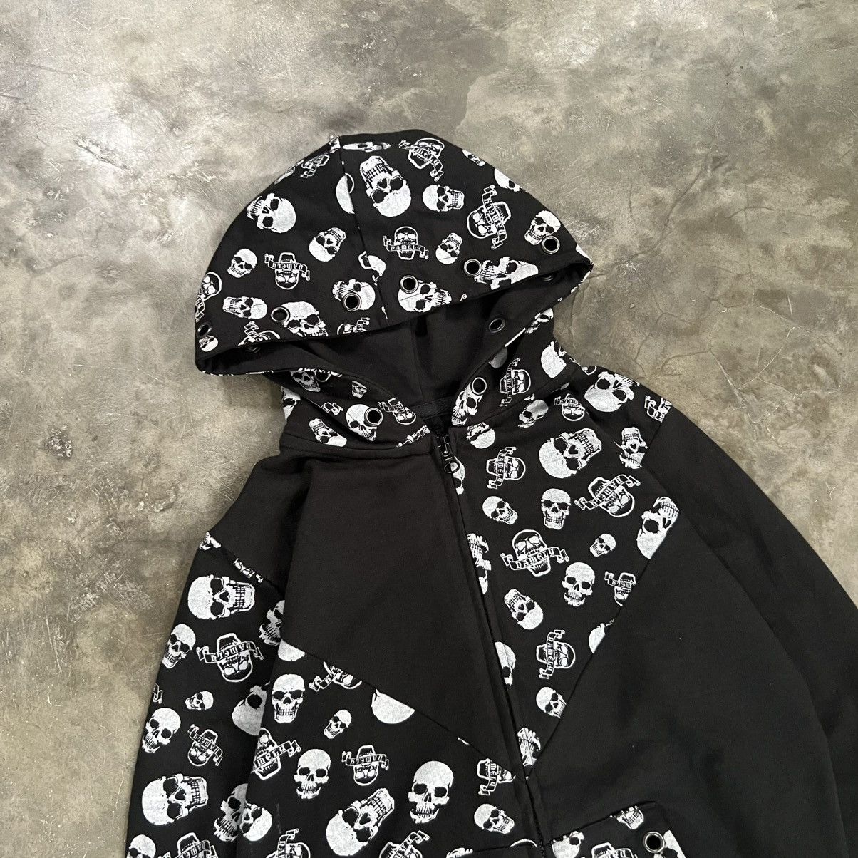 Seditionaries If six was nine style skull zip hoodie Size US XS / EU 42 / 0 - 3 Thumbnail