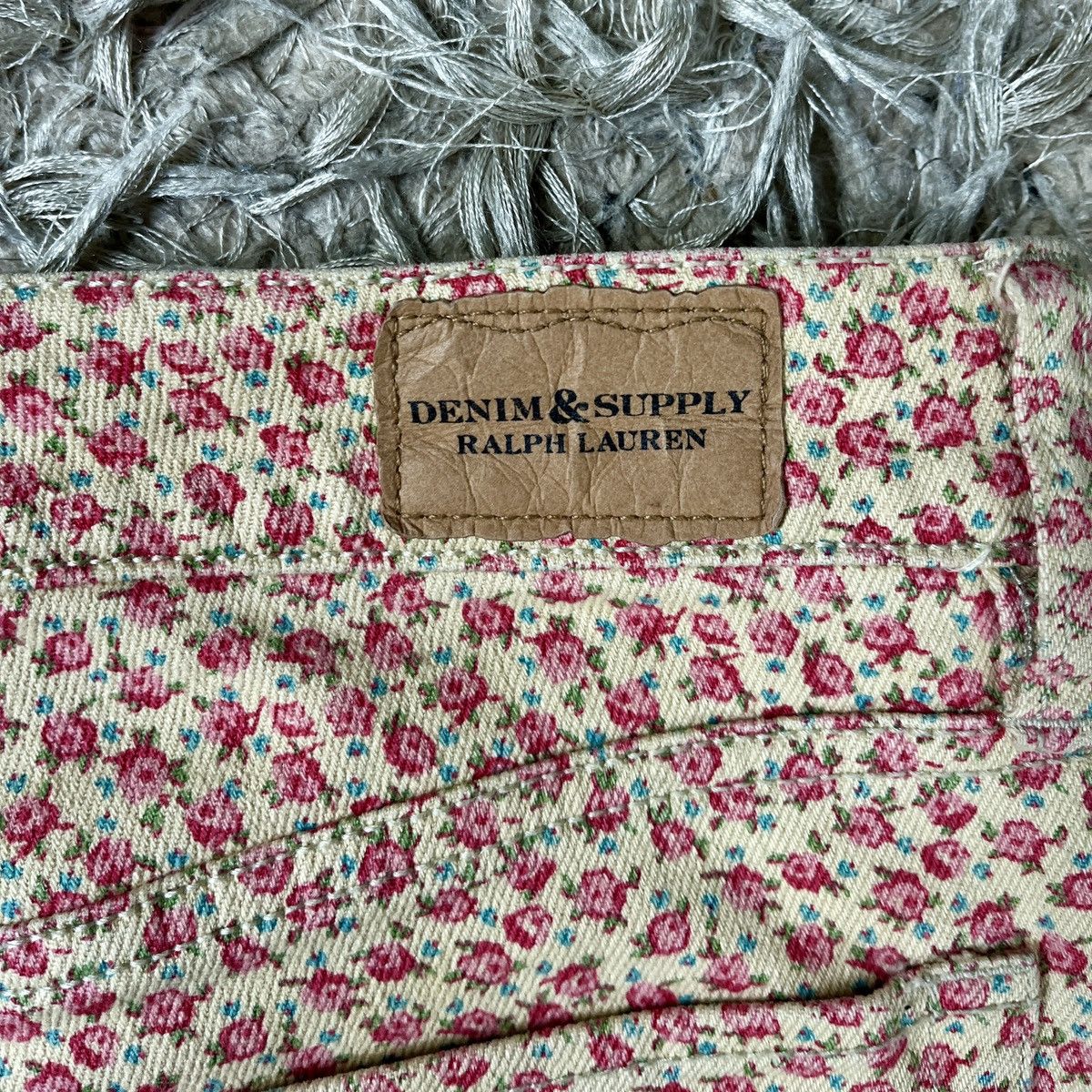 Denim & Supply Ralph Lauren Ralph Lauren Floral Pants Pink Flower Denim Supply Very Rare Size 30" / US 8 / IT 44 - 4 Thumbnail