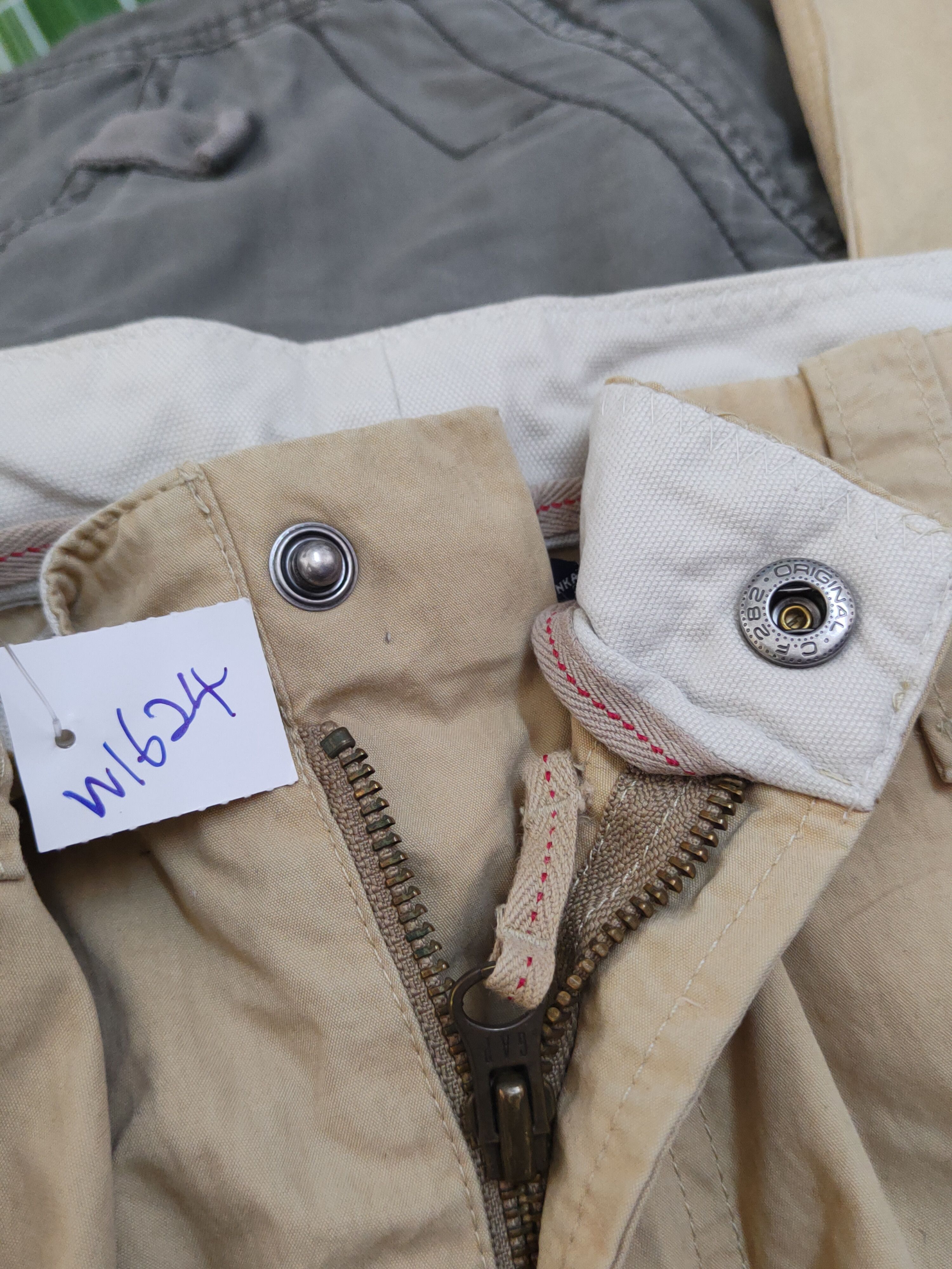 Gap Gap Beige Multipocket Tactical Cargo Pants #W1624 Size US 38 / EU 54 - 15 Thumbnail