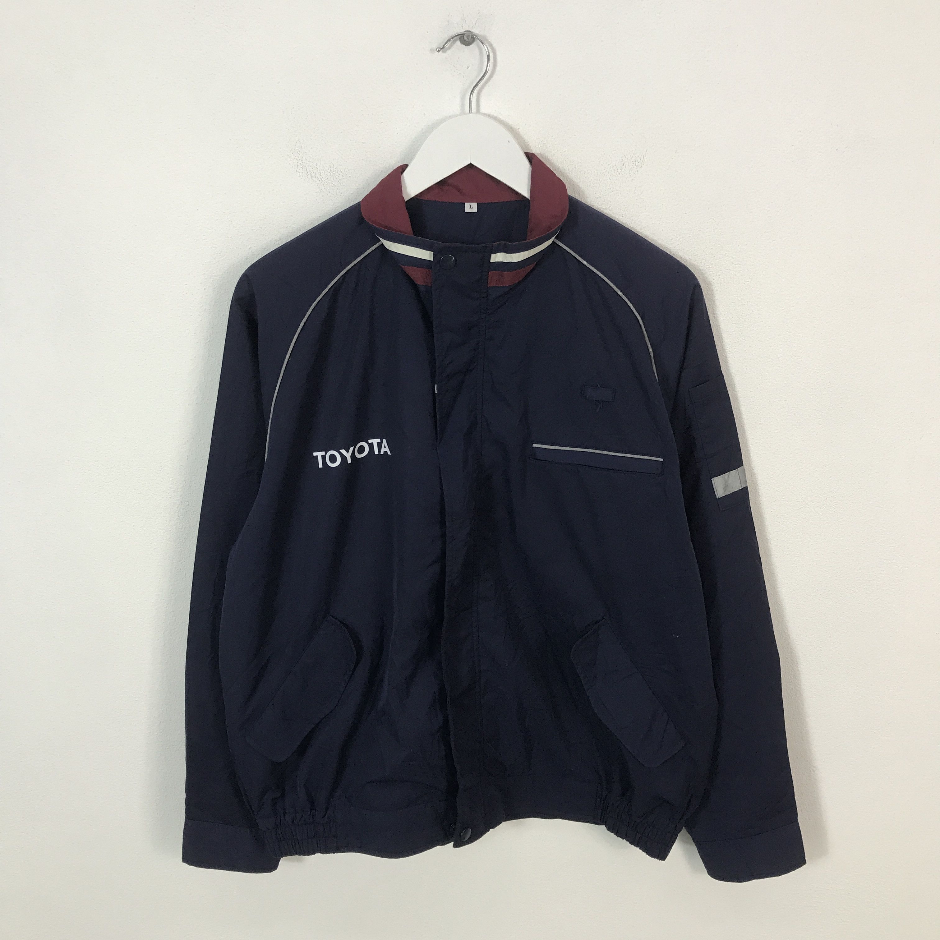 Japanese Brand Vtg Toyota racing jacket Size US L / EU 52-54 / 3 - 2 Thumbnail