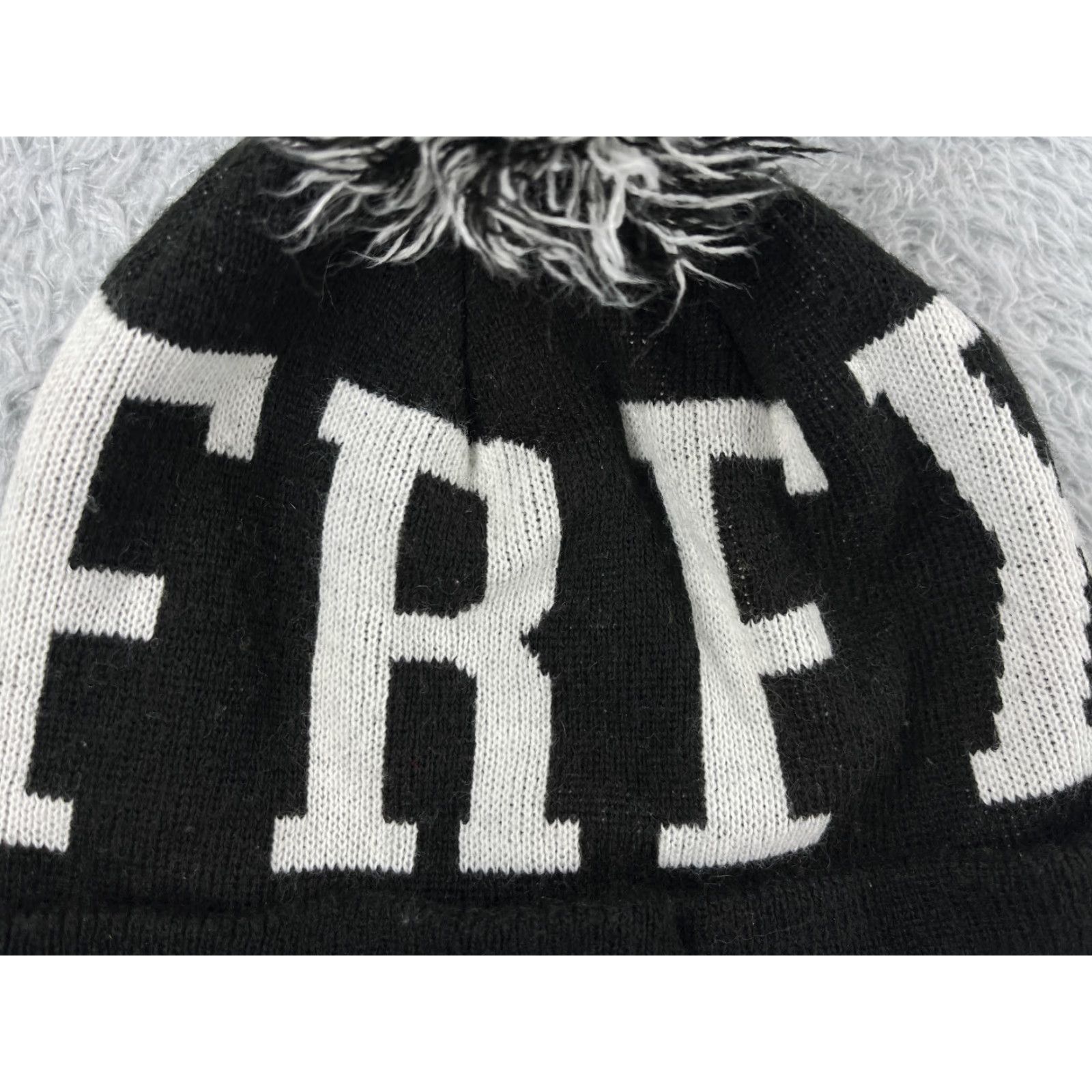 New Era VINTAGE? No — Actually Brand: New Era Crooks & Castles FRFX Beanie Toque Knit Hat Adult One Size Black Acrylic Size ONE SIZE - 3 Thumbnail