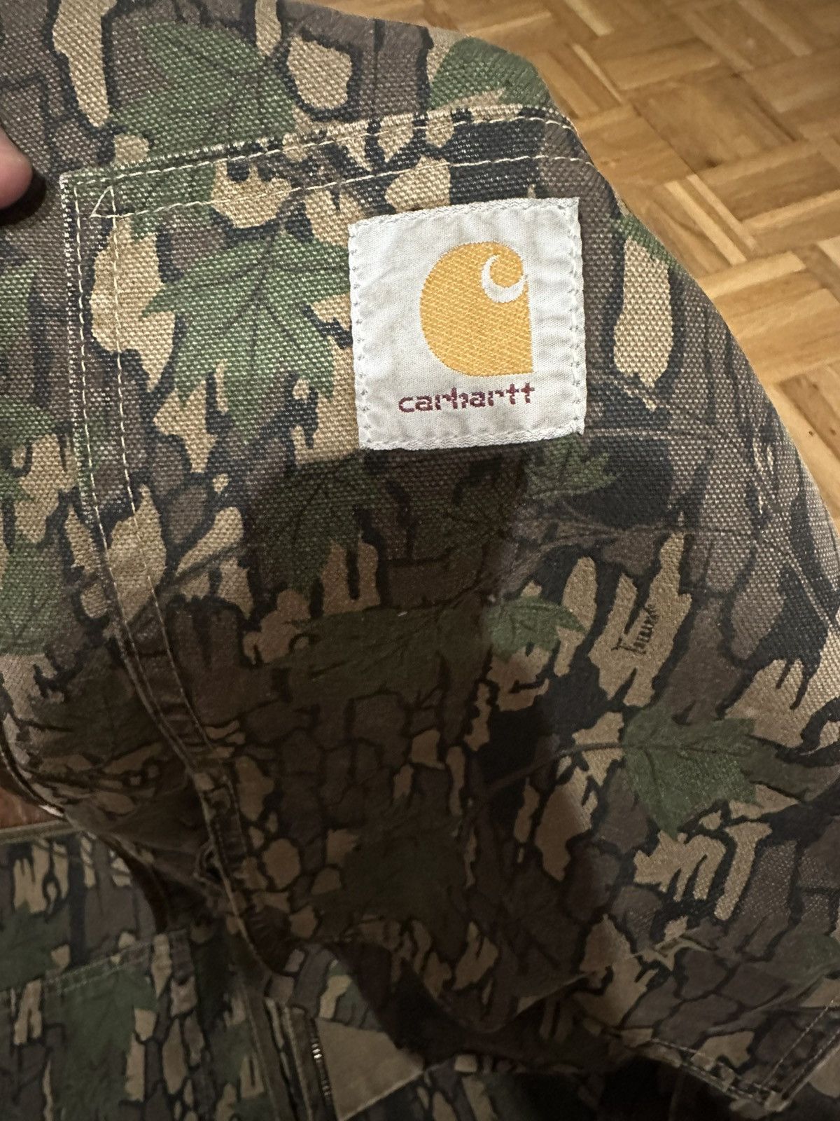 Carhartt camo vest