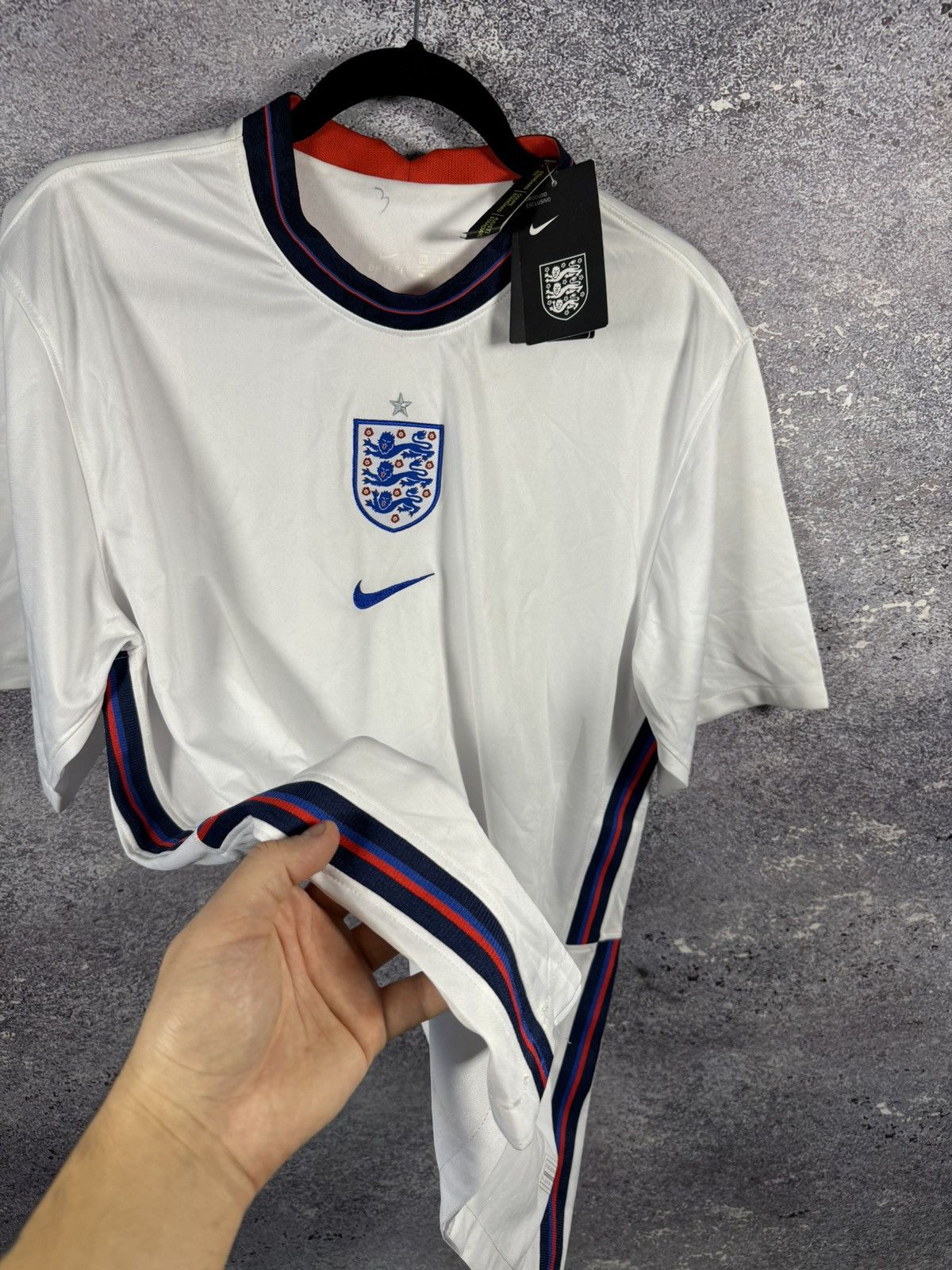 Nike × Vintage NEW England National Team 2020 Nike Jersey Blokcore 2XL Size US XXL / EU 58 / 5 - 8 Thumbnail