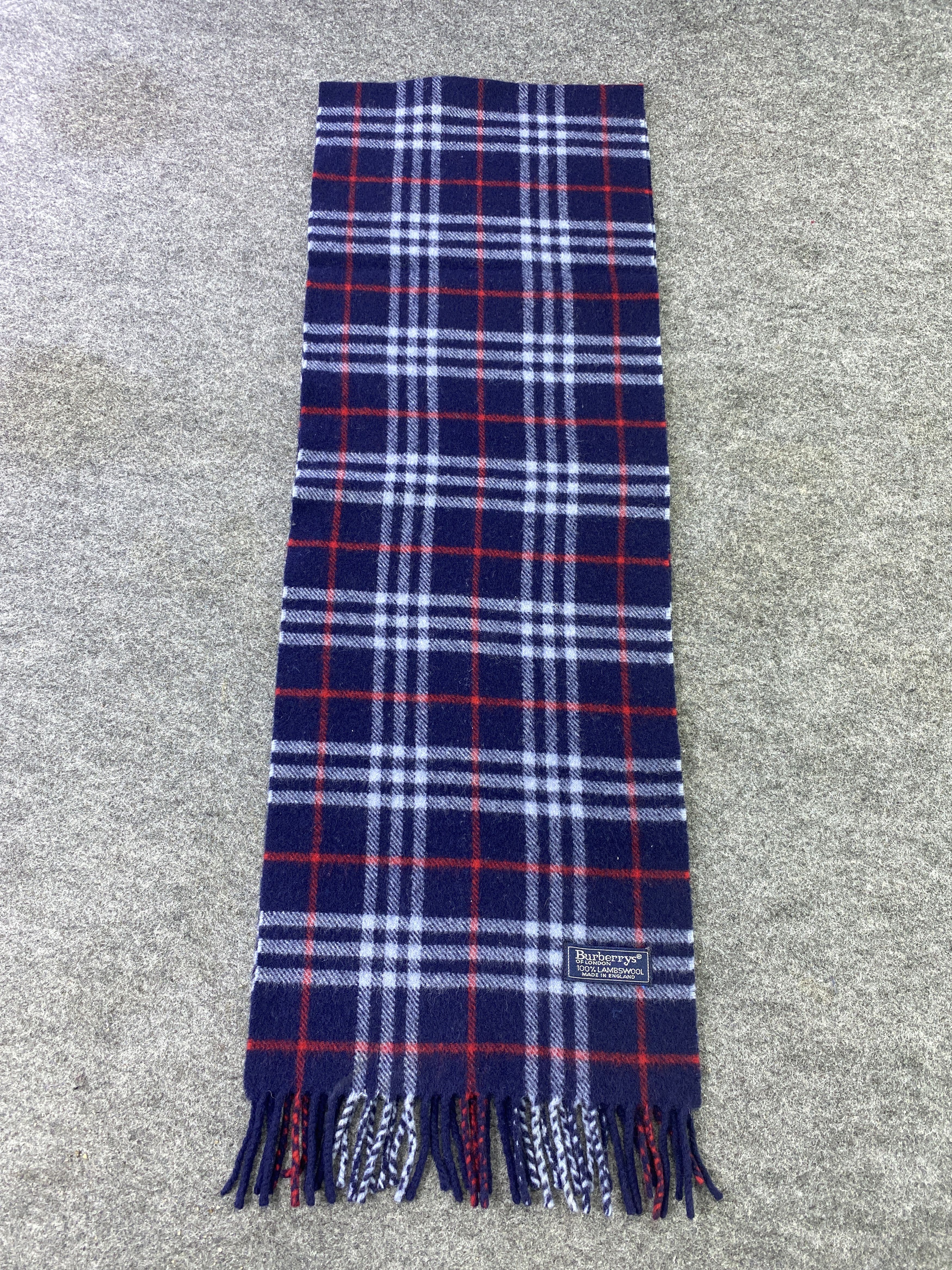 Burberry VINTAGE BURBERRY Scarf / Muffler / Neckwear -T648 Size ONE SIZE - 2 Thumbnail