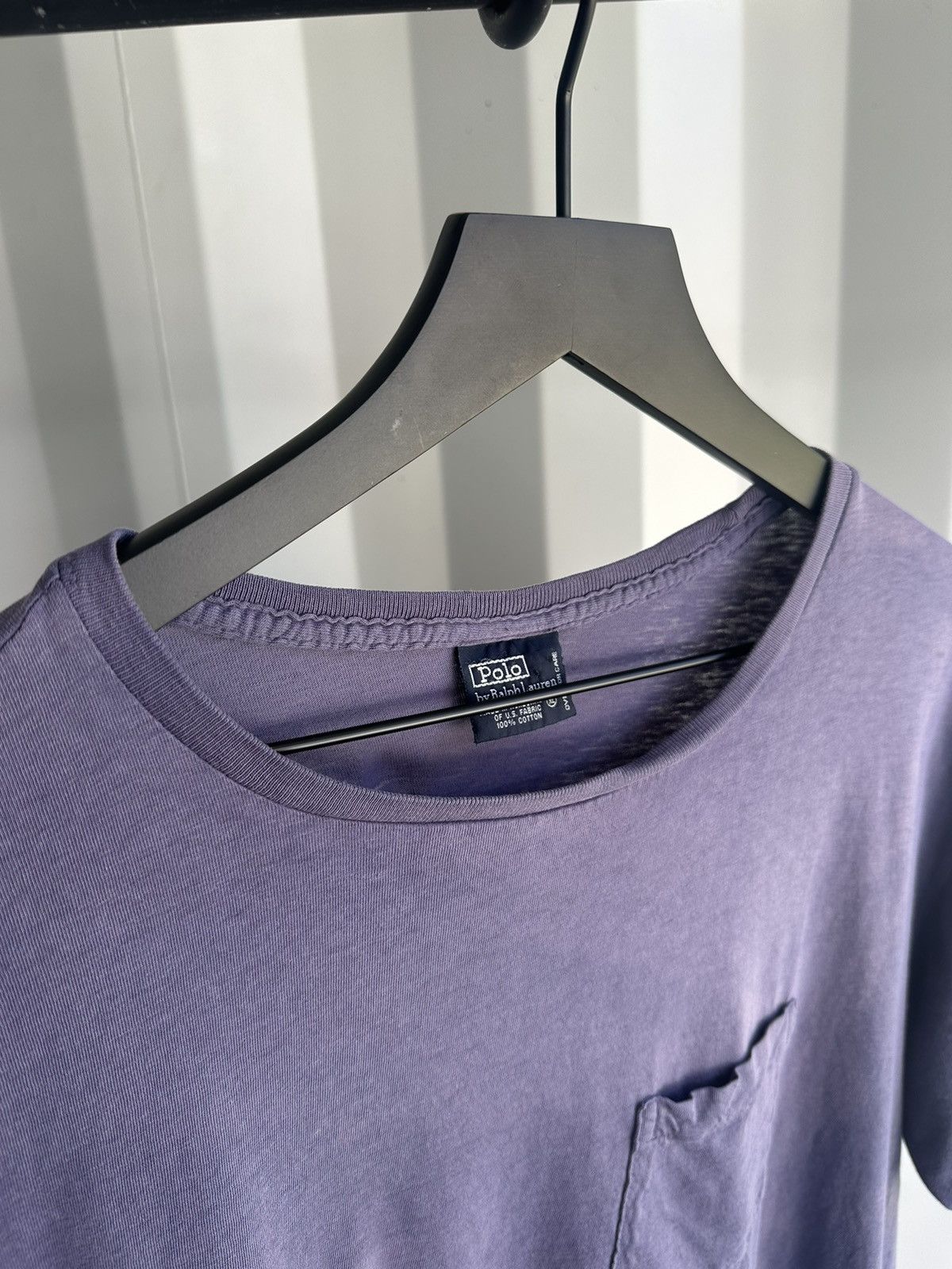 Polo Ralph Lauren Sun Faded Shirt Thrashed Distressed Grunge Band Size US XL / EU 56 / 4 - 3 Thumbnail