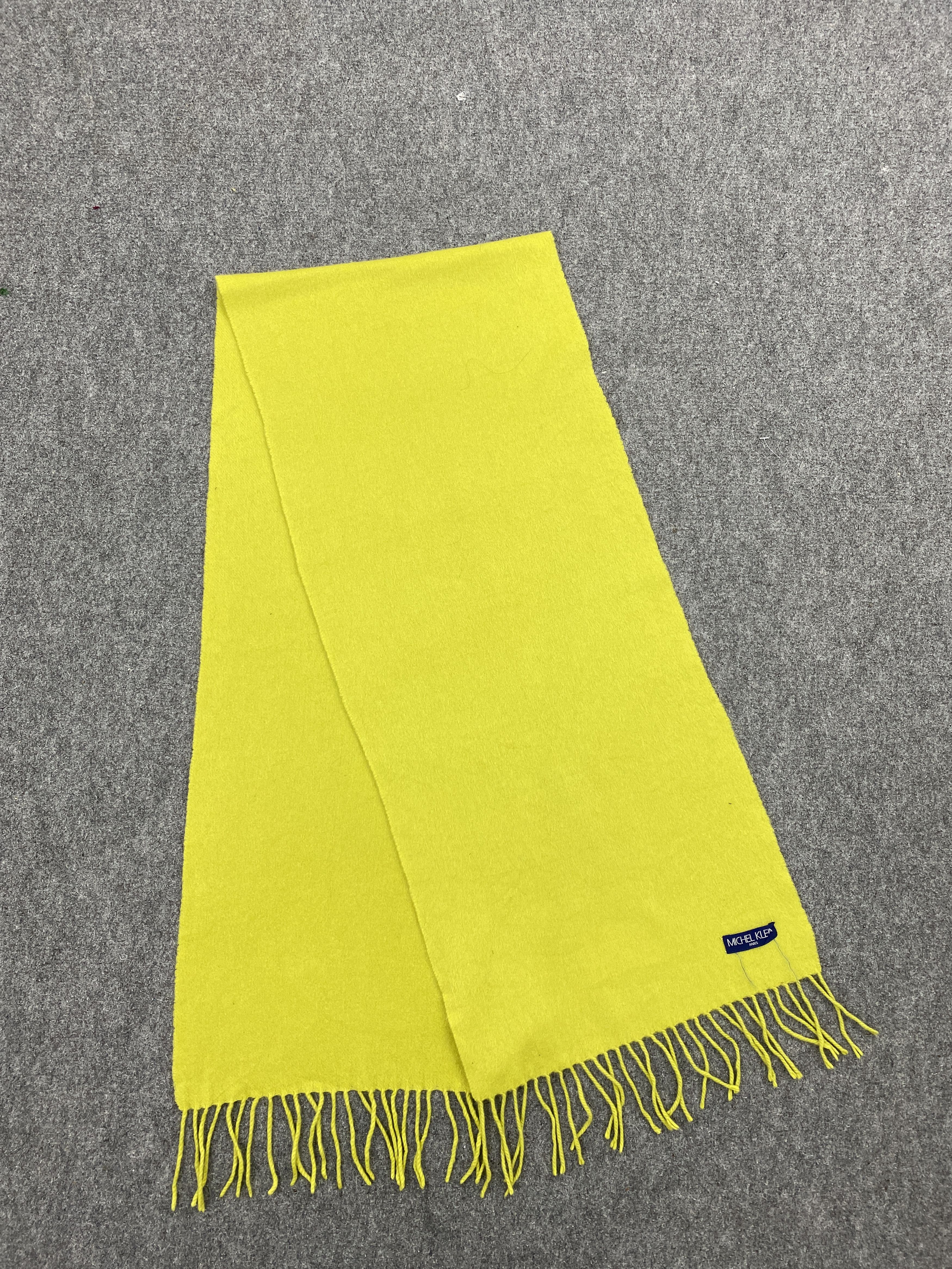 Michel Klein Michel Klein Paris Cashmere Scarf Muffler Neckwear - SC0013 Size ONE SIZE - 5 Thumbnail