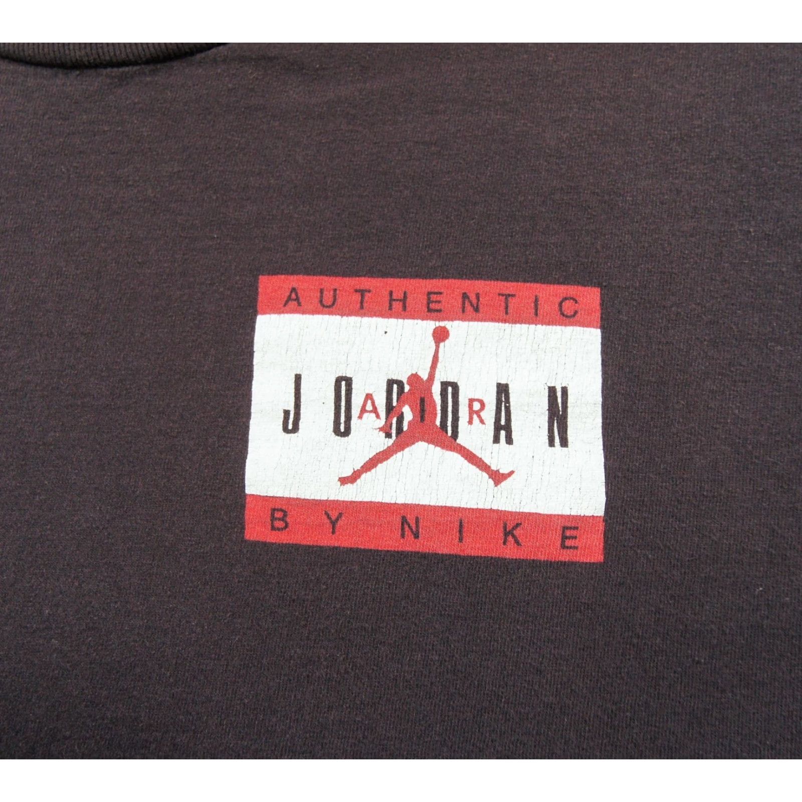 Nike VINTAGE Nike Michael Jordan Shirt Mens M Black 90s Tee Single Stitch Faded Nike Shirt Mens M Black 90s Jordan Vintage Shirt Size US M / EU 48-50 / 2 - 5 Thumbnail