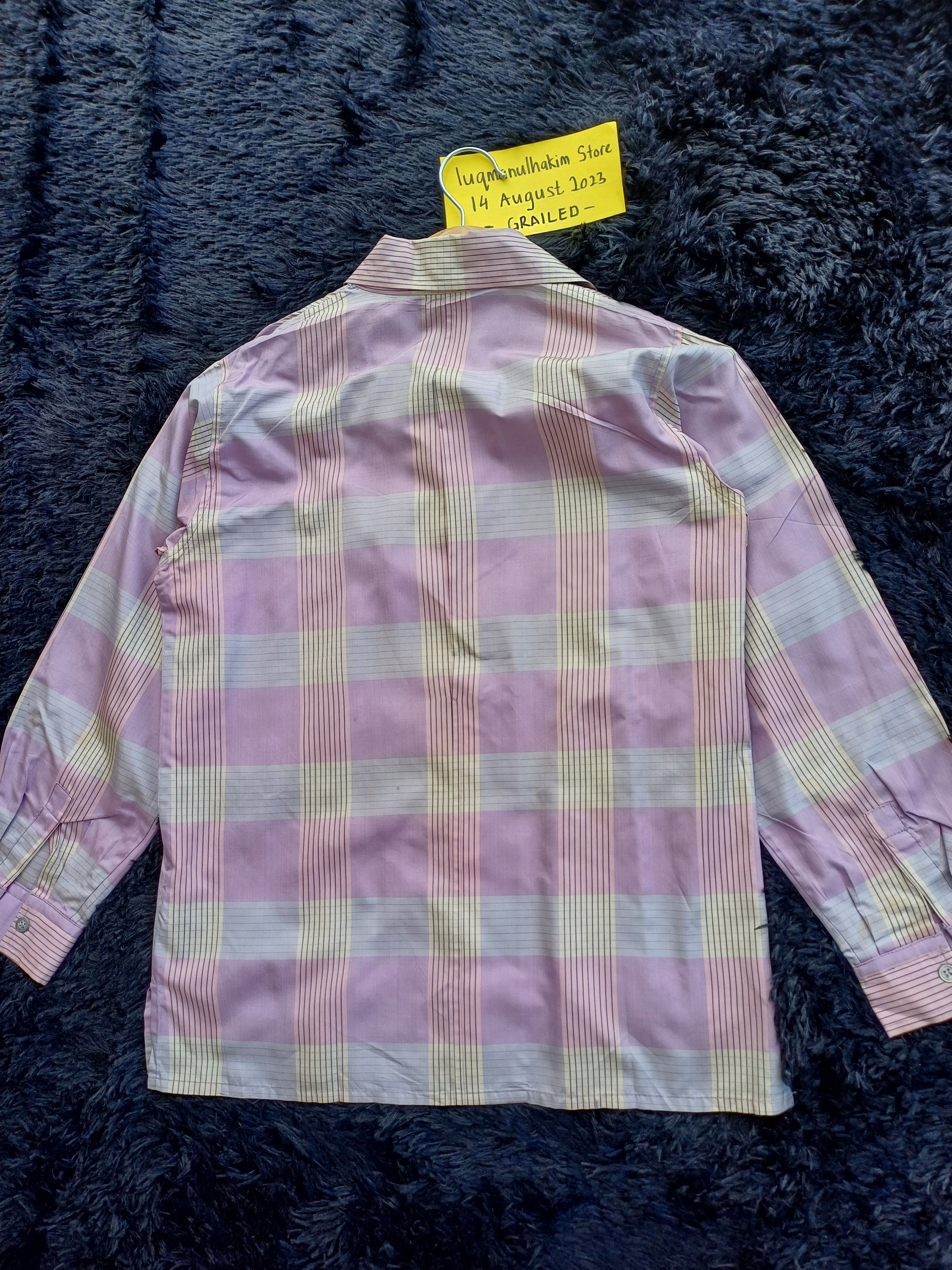 Issey Miyake Rare Vintage 90s Issey Miyake Pattern Collar Shirt Size US S / EU 44-46 / 1 - 12 Thumbnail