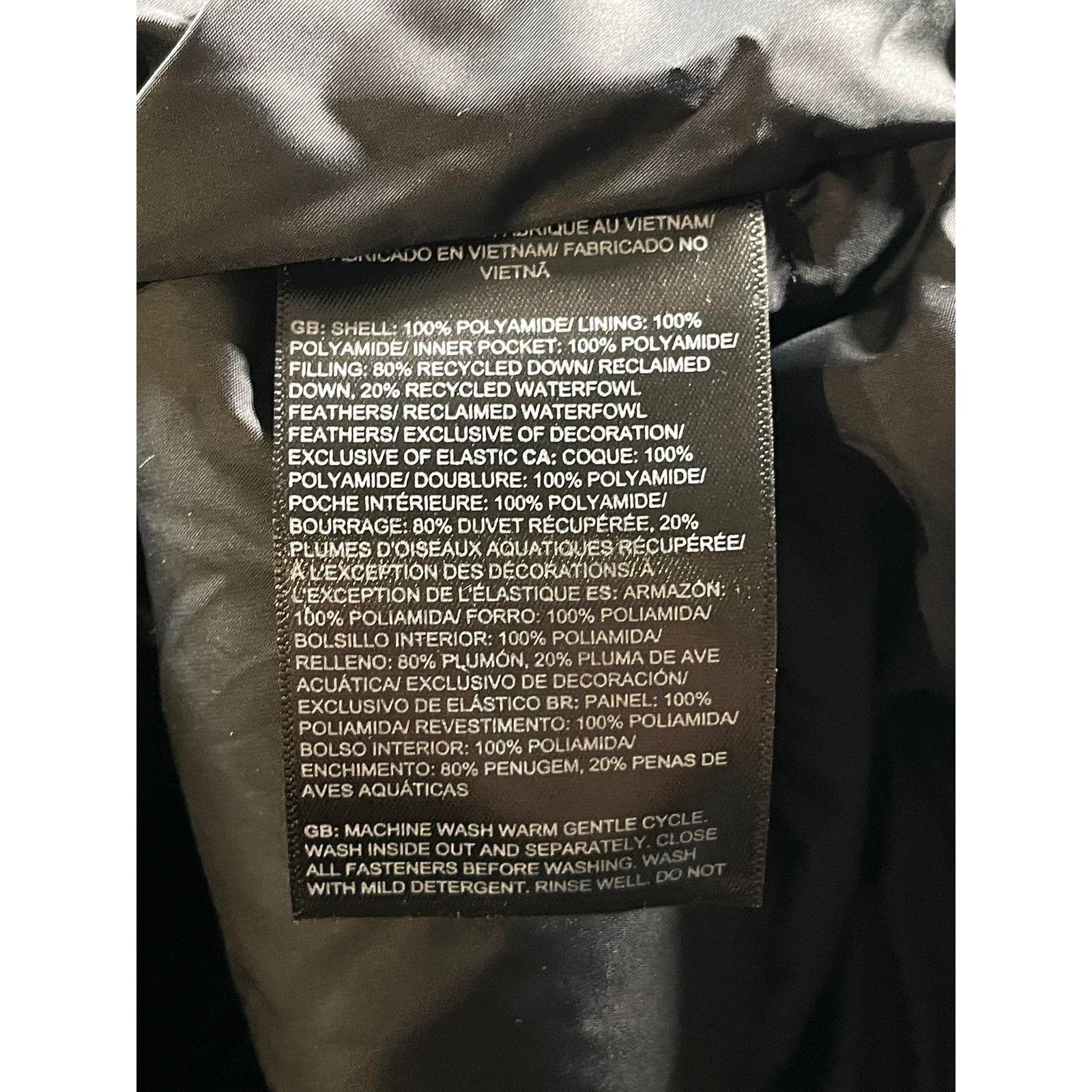 The North Face The North Face x Skims 1996 Women's Black Puffer Jacket Size US XL / EU 56 / 4 - 7 Thumbnail