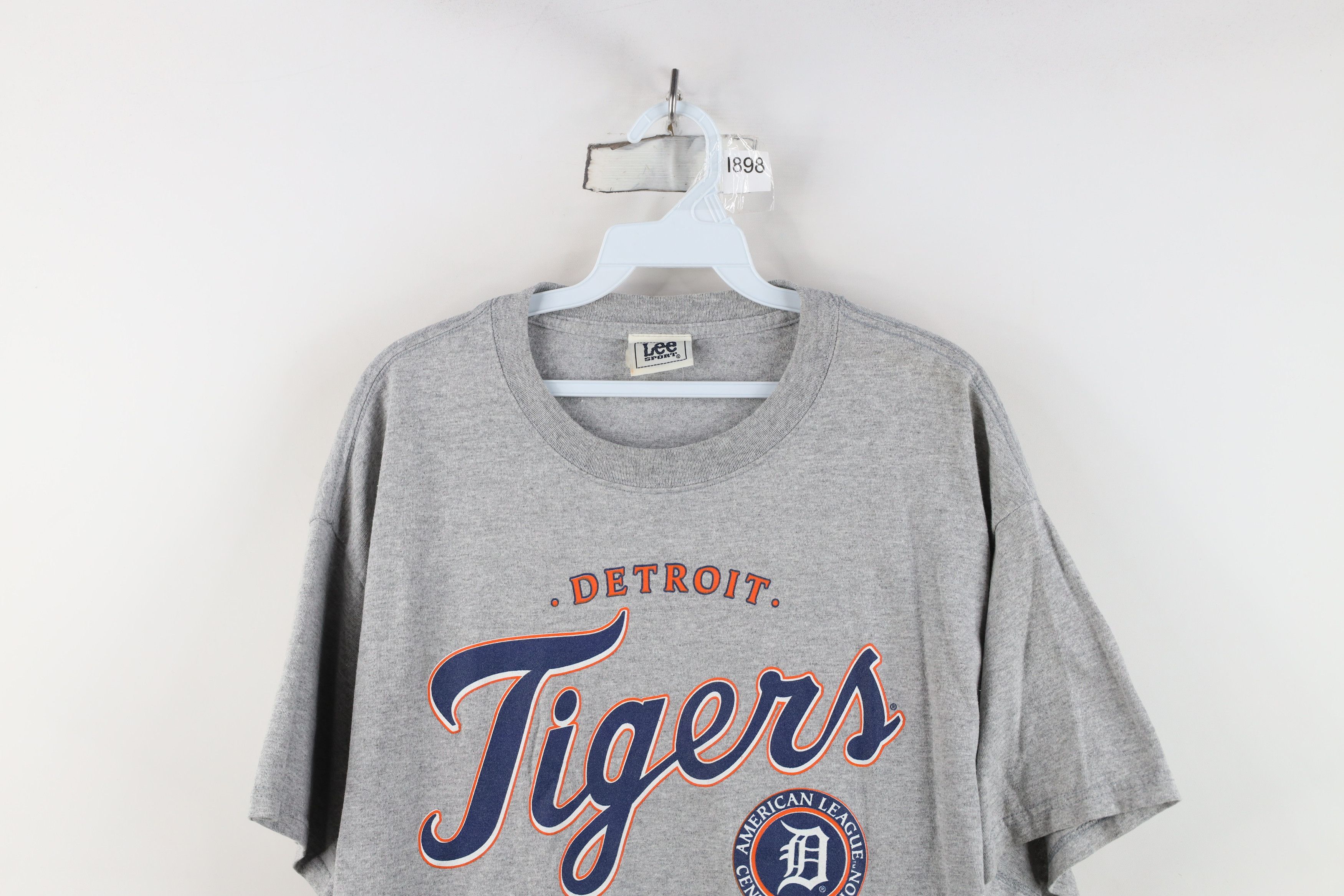 Vintage Vintage Y2K 2006 Script Detroit Tigers Baseball T-Shirt Size US L / EU 52-54 / 3 - 2 Thumbnail