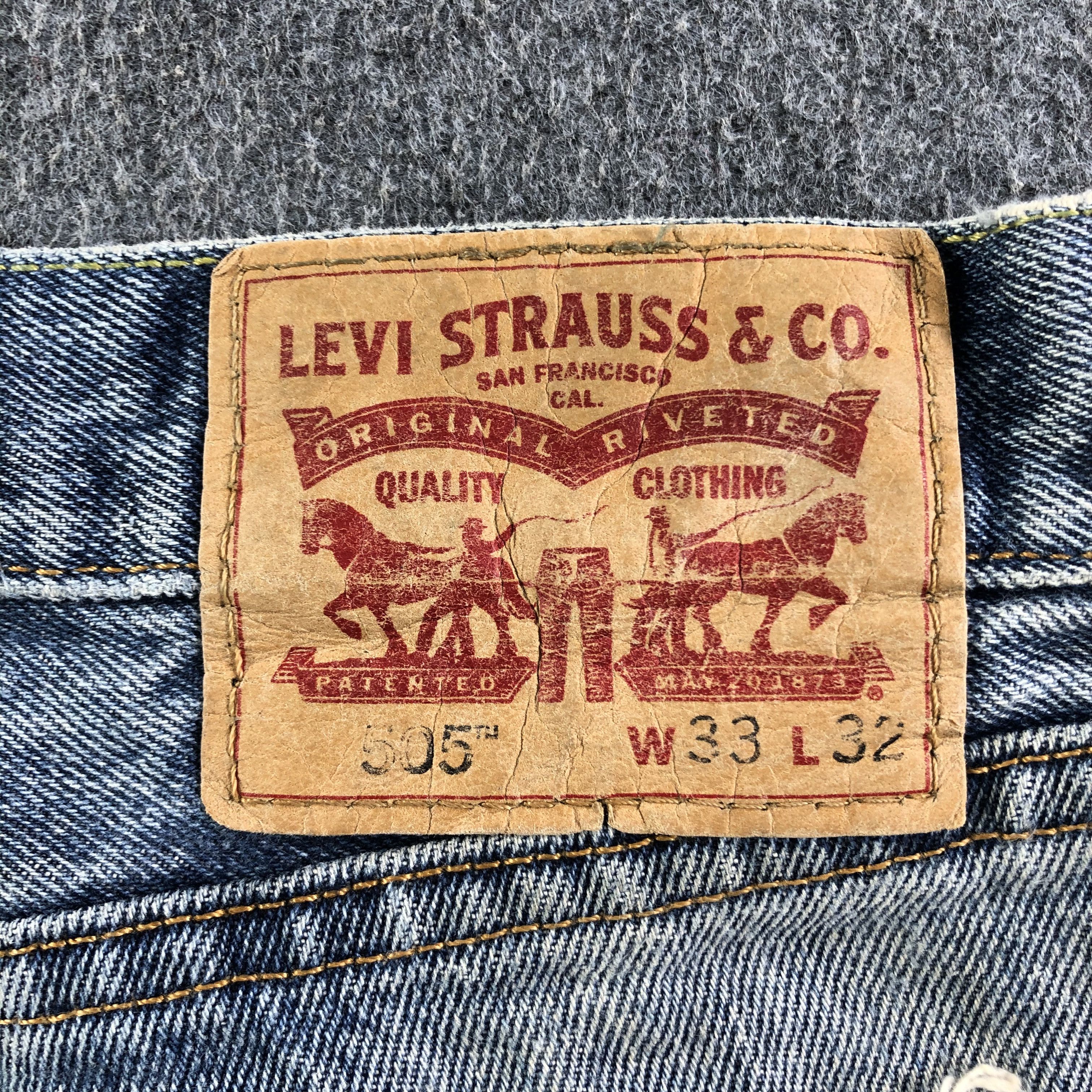 Levi's Vintage Levis 505 Jeans-J3374 Size US 35 - 5 Thumbnail