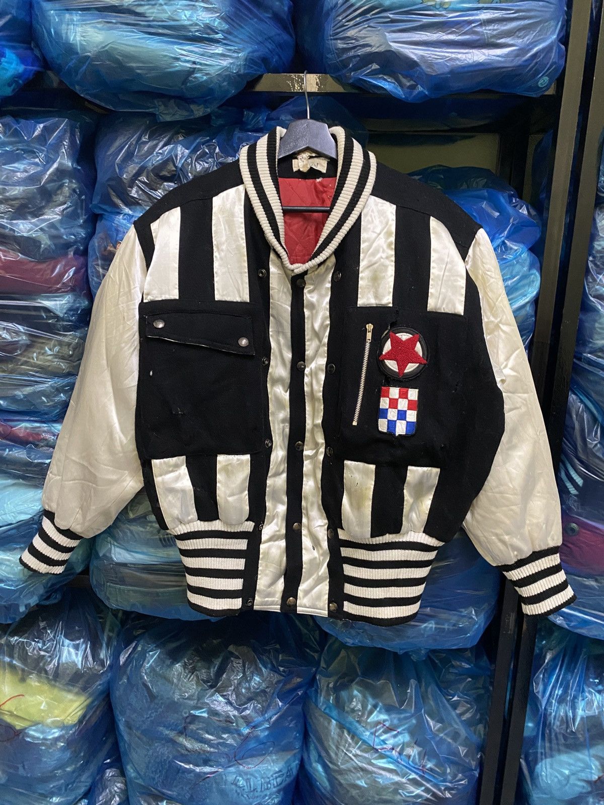 Kansai Yamamoto RARE VINTAGE KANSAI FROM RIDING TEAM VARSITY JACKET Size US M / EU 48-50 / 2 - 4 Thumbnail