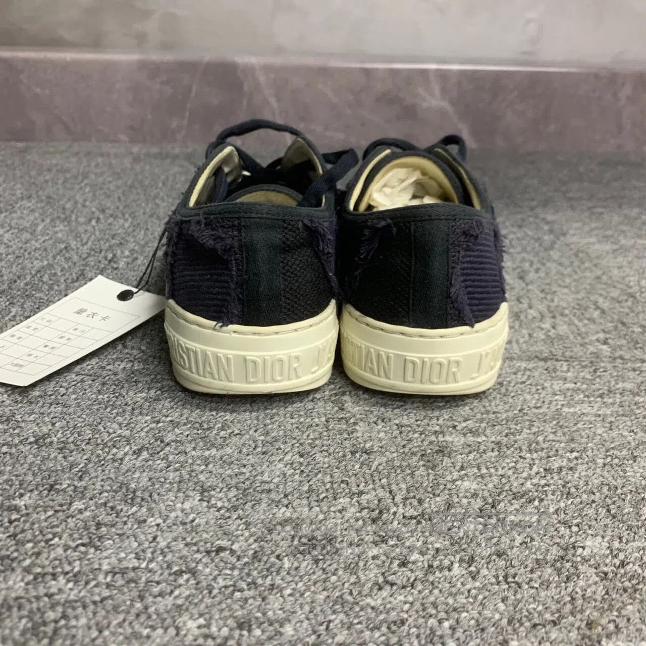 Dior Dior Printed pattern logo sneakers| Size US 4.5 / IT 34.5 - 3 Thumbnail