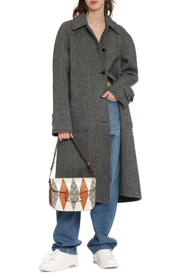 Gucci RRP $5500 NWT Gucci GG Reversible Wool Coat Monogram Size S / US 4 / IT 40 - 3 Thumbnail