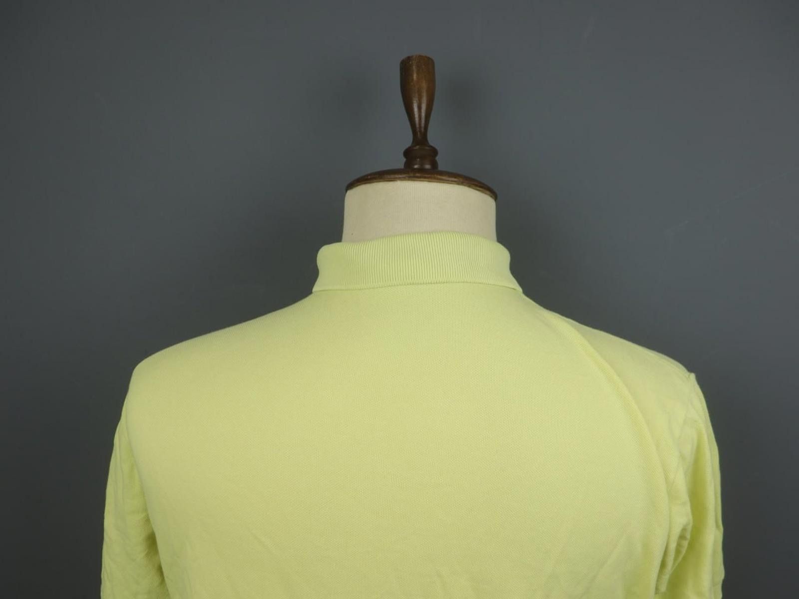 Lacoste Lacoste Yellow 100% Cotton Popover Polo Shirt Size 5 Size US M / EU 48-50 / 2 - 6 Thumbnail