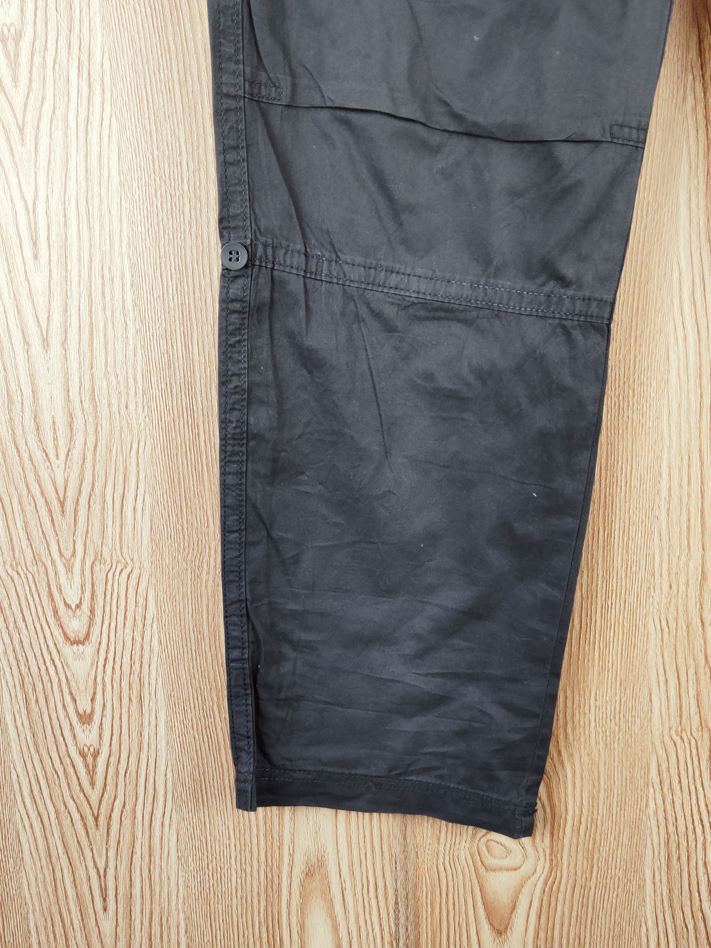 Japanese Brand Japanese Brand Black Multipocket Tactical Cargo Pants #W837 Size US 33 - 4 Thumbnail