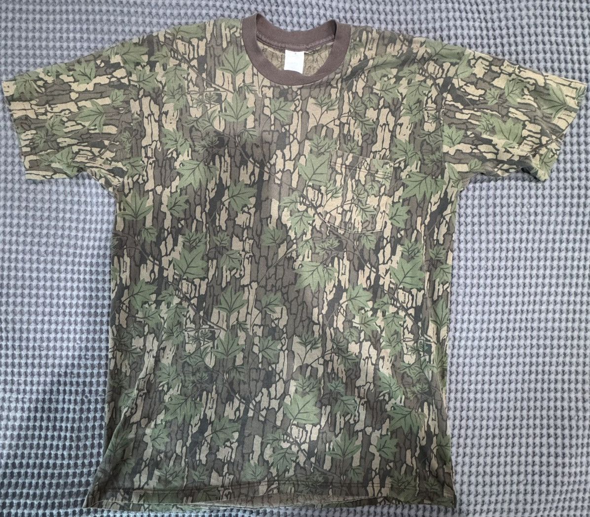 Other Vintage Camouflage pocket tshirt Size US L / EU 52-54 / 3 - 1 Thumbnail