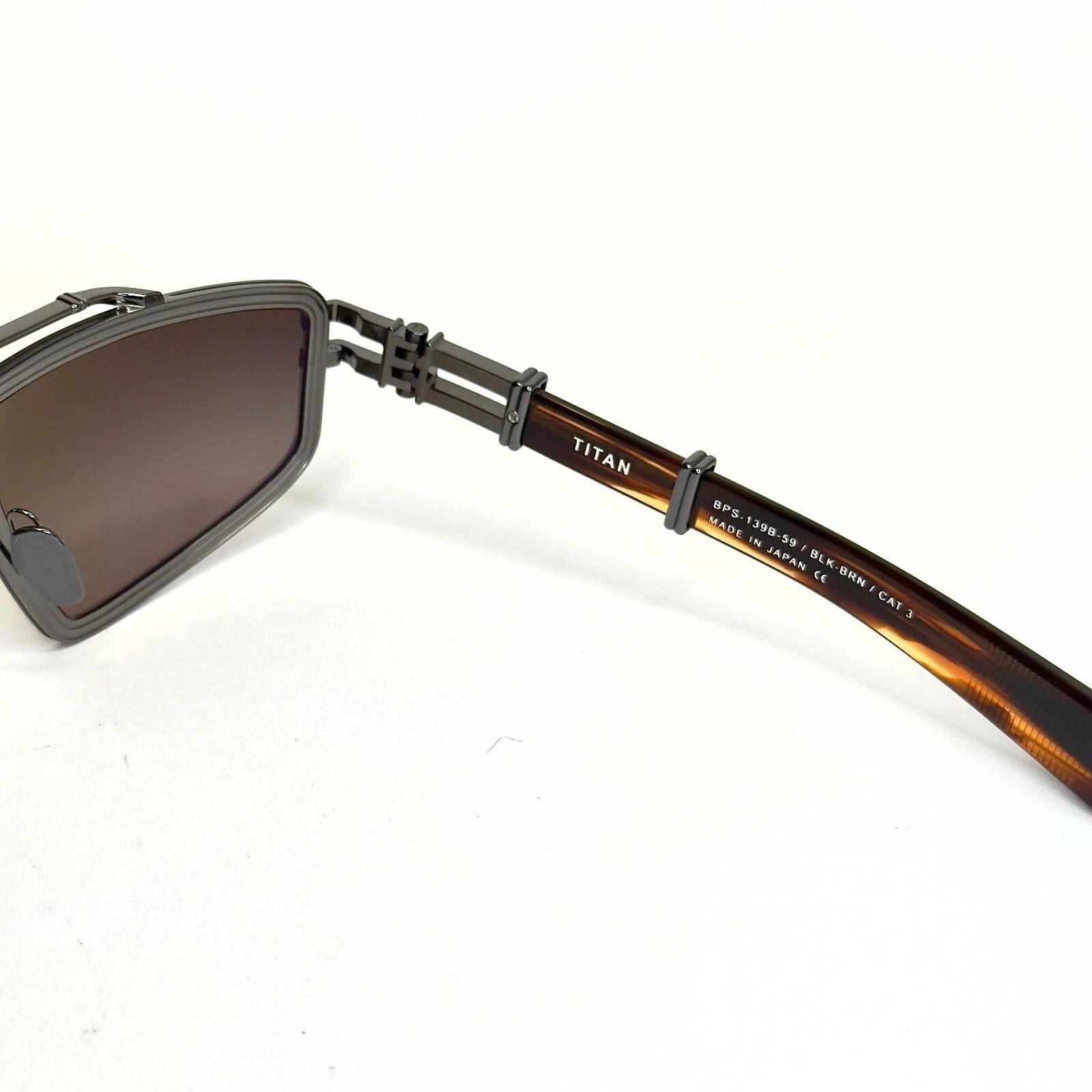 Balmain BALMAIN TITAN BY AKONI BPS139 BPS 139B Modern Sunglass Size ONE SIZE - 7 Thumbnail