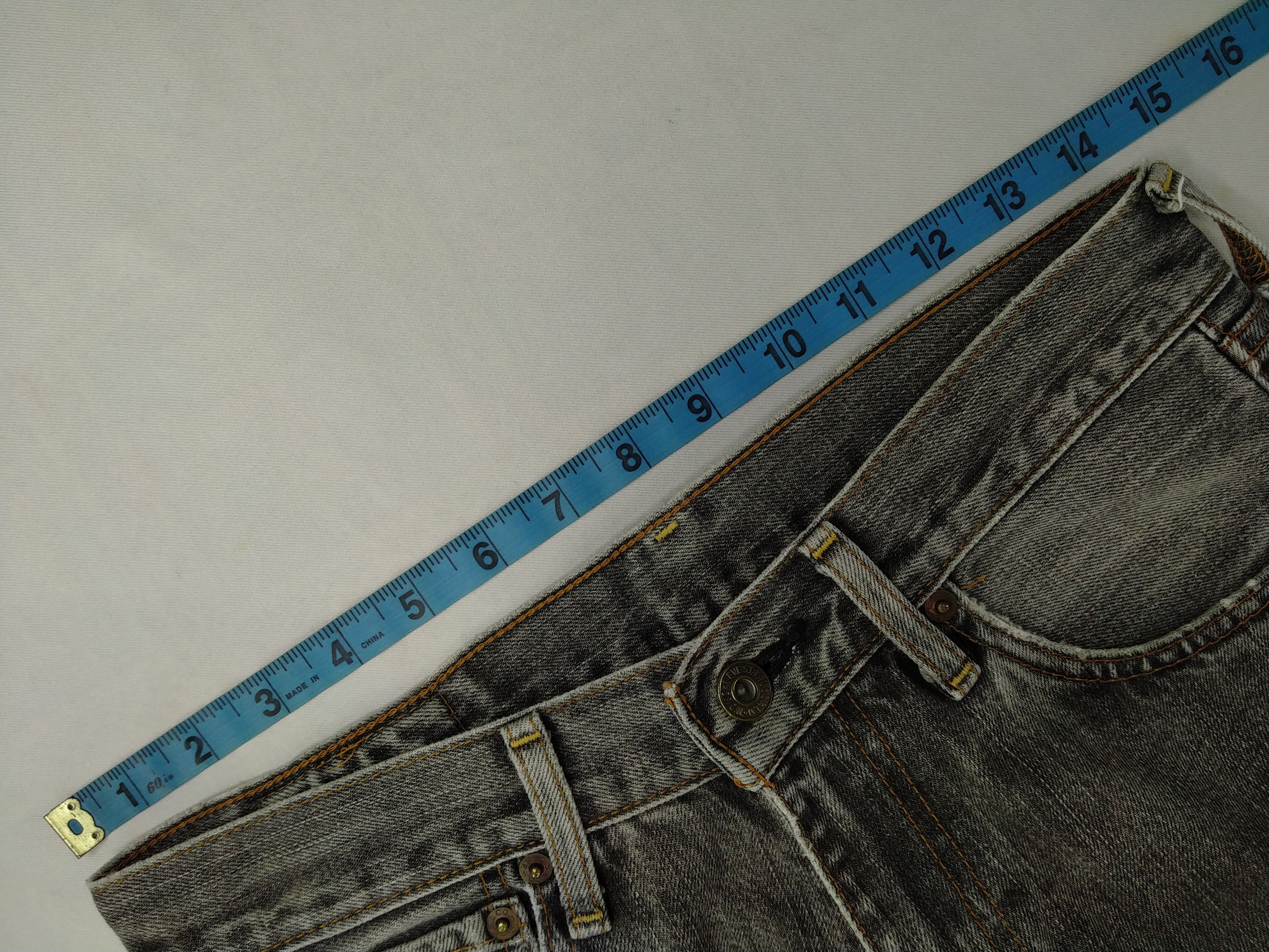 Japanese Brand Light Grey Vintage Levi's 503 Jeans 29x27 Denim -JN1088 Size US 29 - 5 Thumbnail