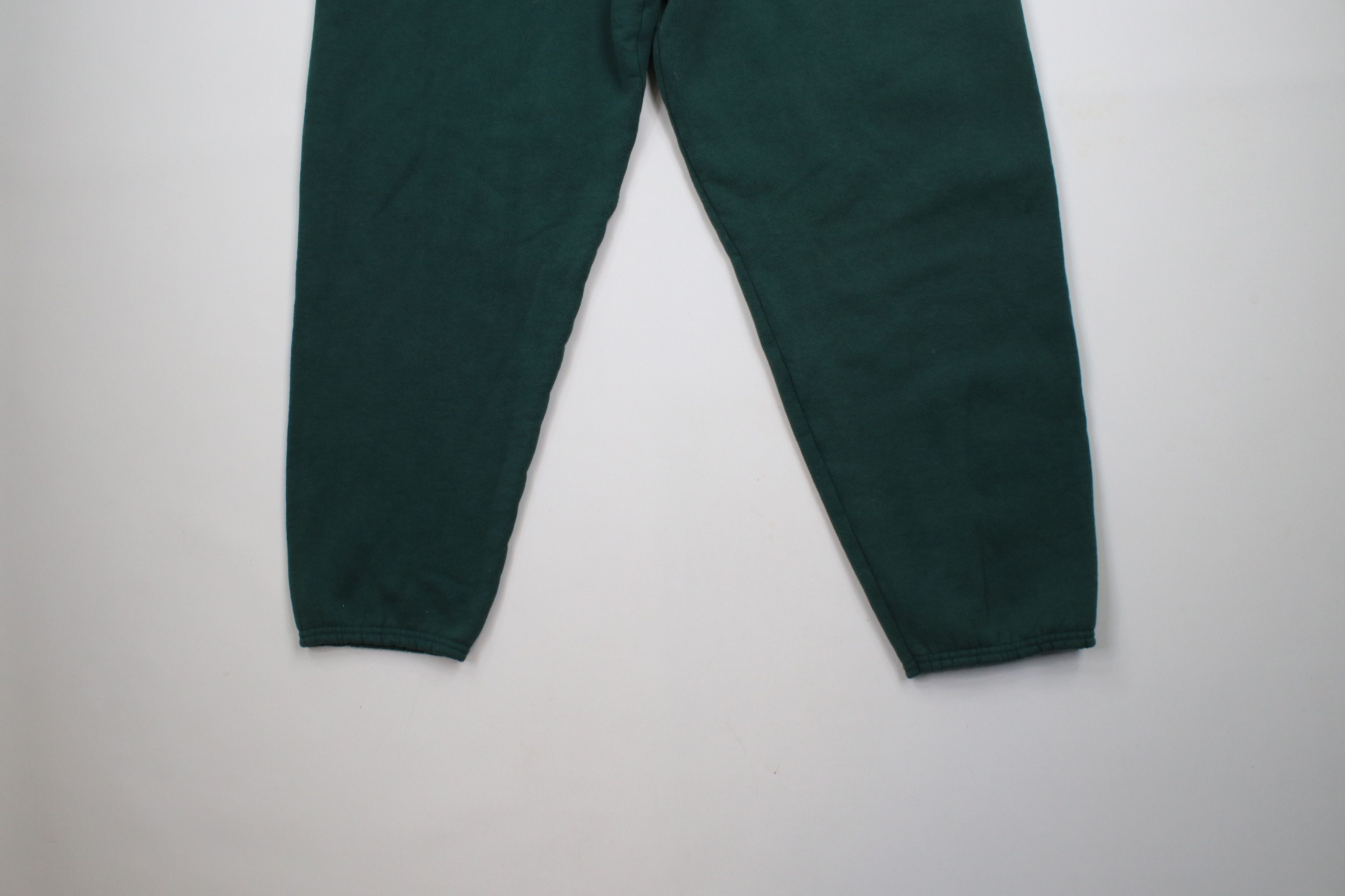 Vintage Vintage 90s Streetwear Sweatpants Joggers Pants Green USA Size US 40 / EU 56 - 4 Thumbnail