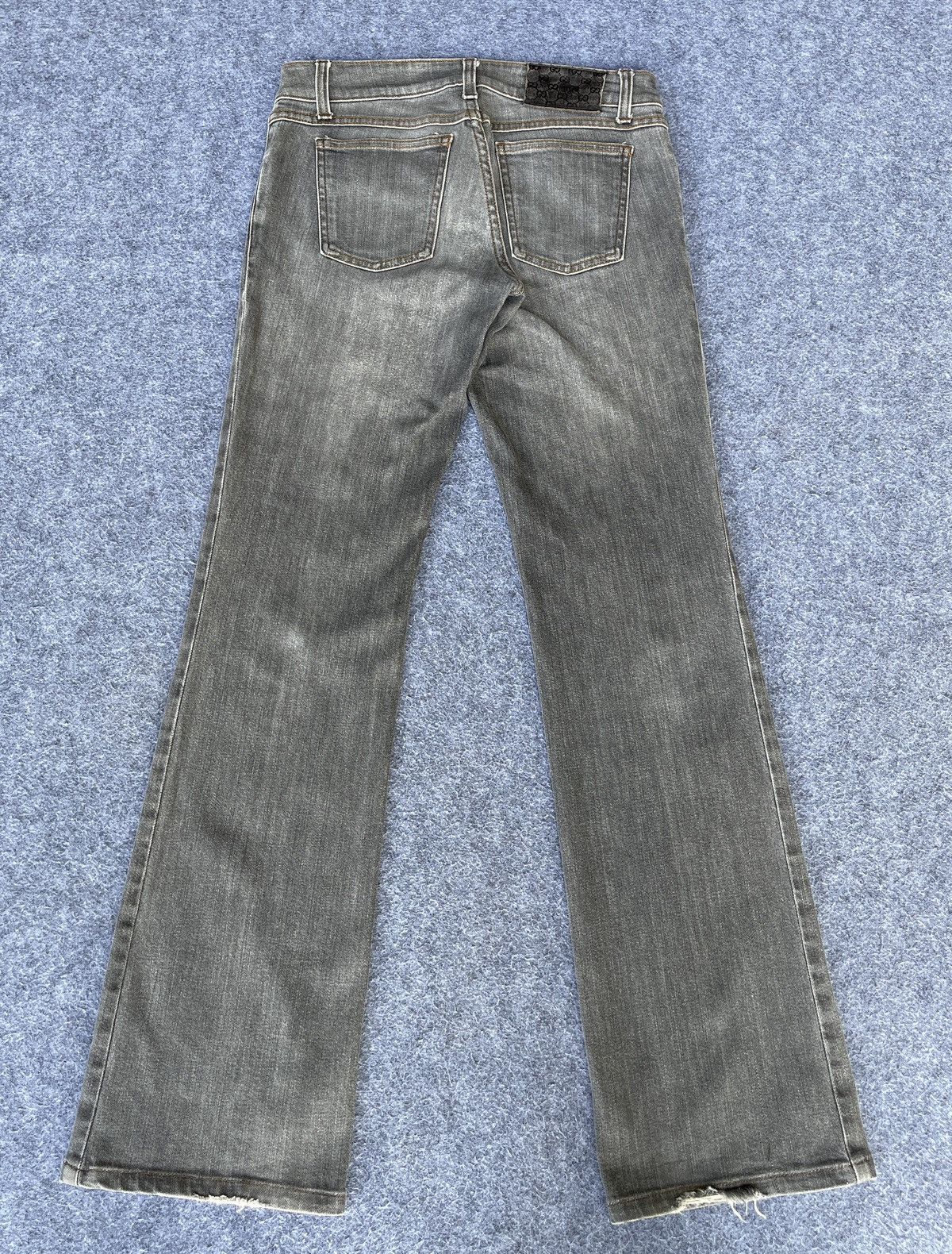 Gucci Vintage🔥Gucci🔥Flared Elastane Denim Y2k Size 29" - 1 Thumbnail