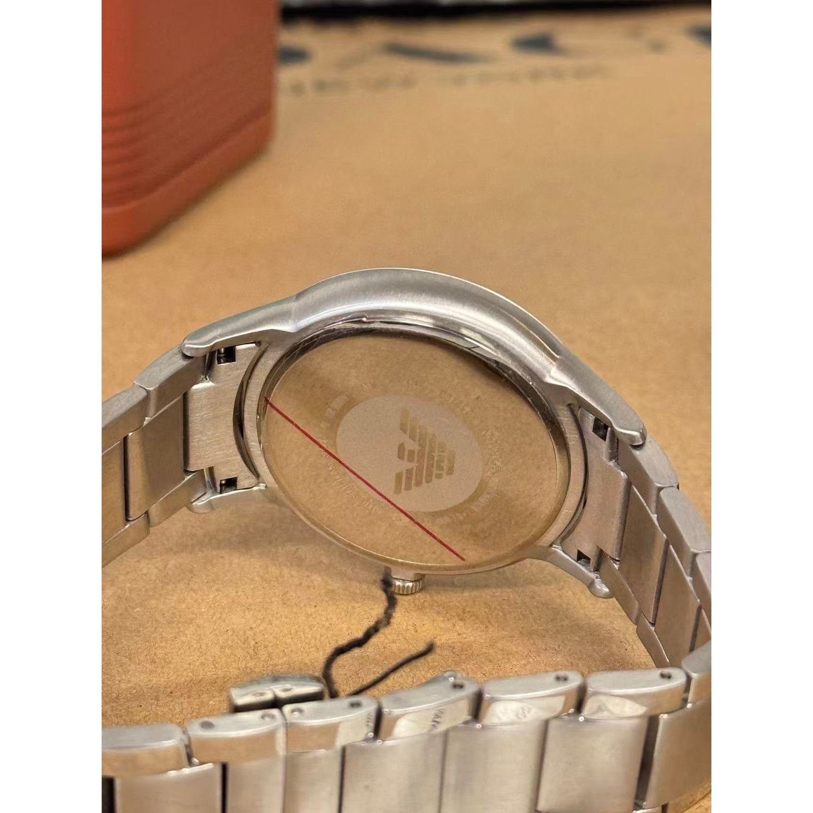 Emporio Armani Emporio Armani AR11179 Renato Quartz Black Dial Men's Watch Size ONE SIZE - 4 Thumbnail